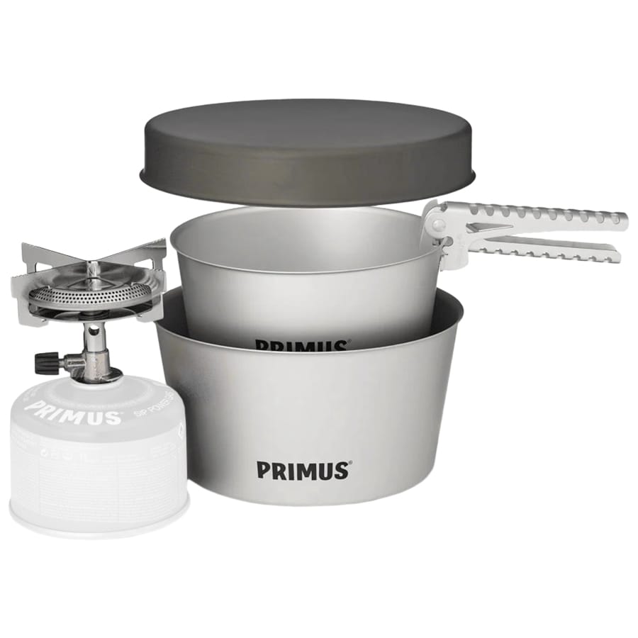 Primus Mimer Stove Kit Travel Burner with pots and pans