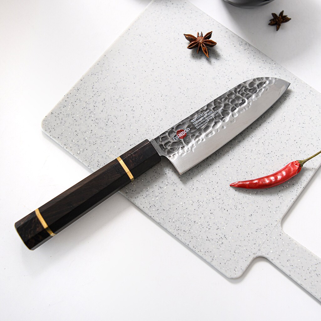 Fissman Tsukahara Bokuden Santoku Kitchen Knife 15 cm