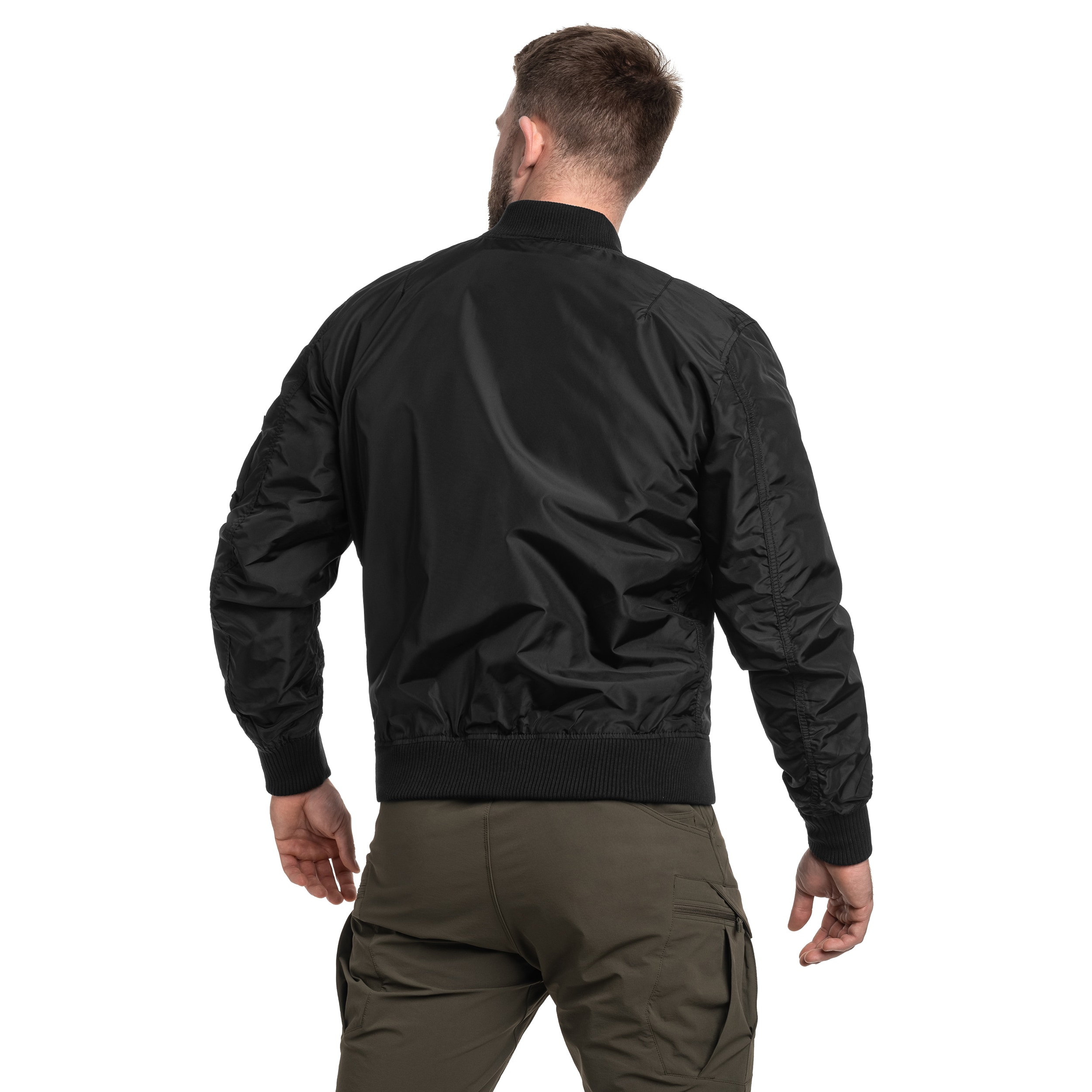 Alpha Industries MA-1 TT Two Tone Jacket - Black