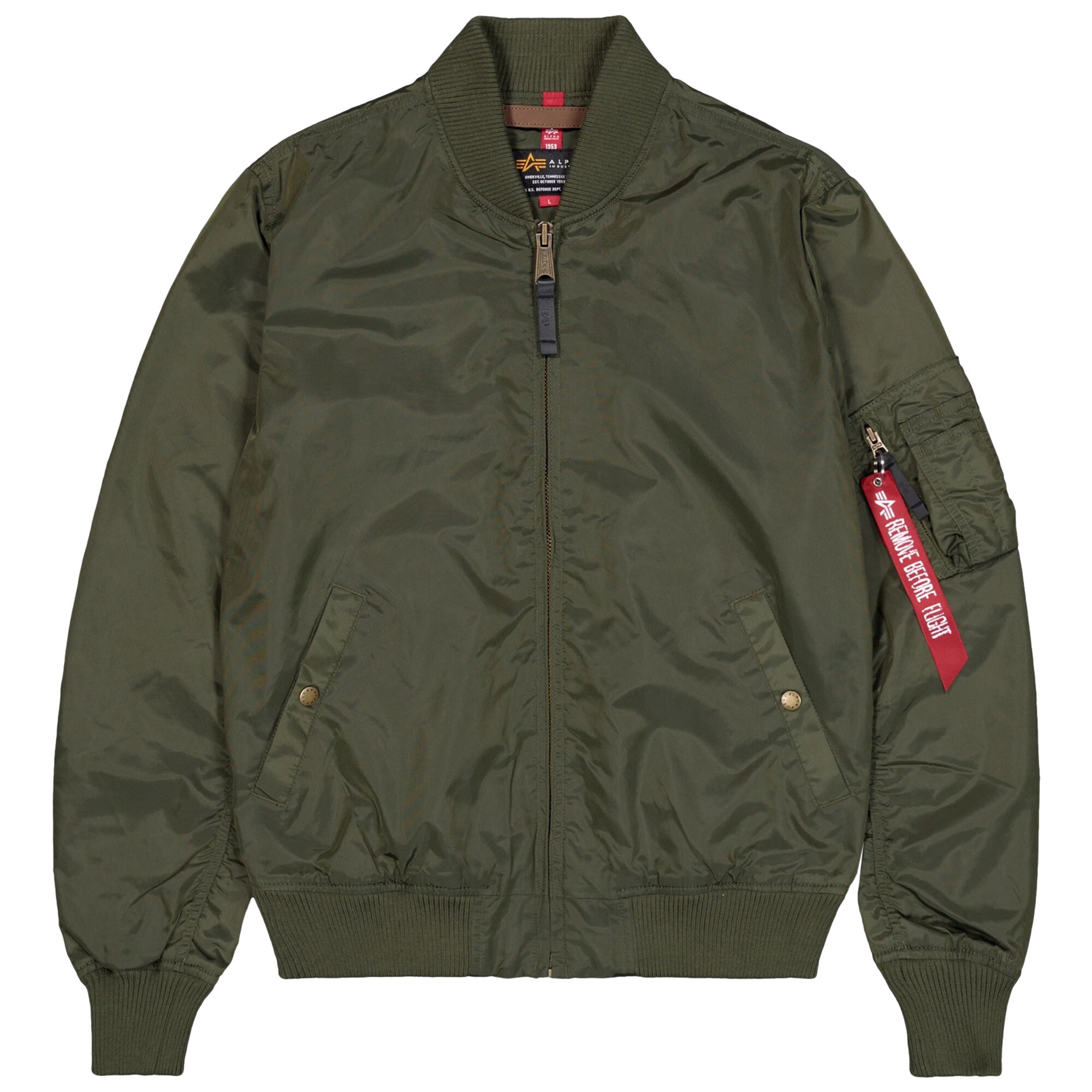 Alpha Industries MA-1 TT Two Tone Jacket - Dark Green