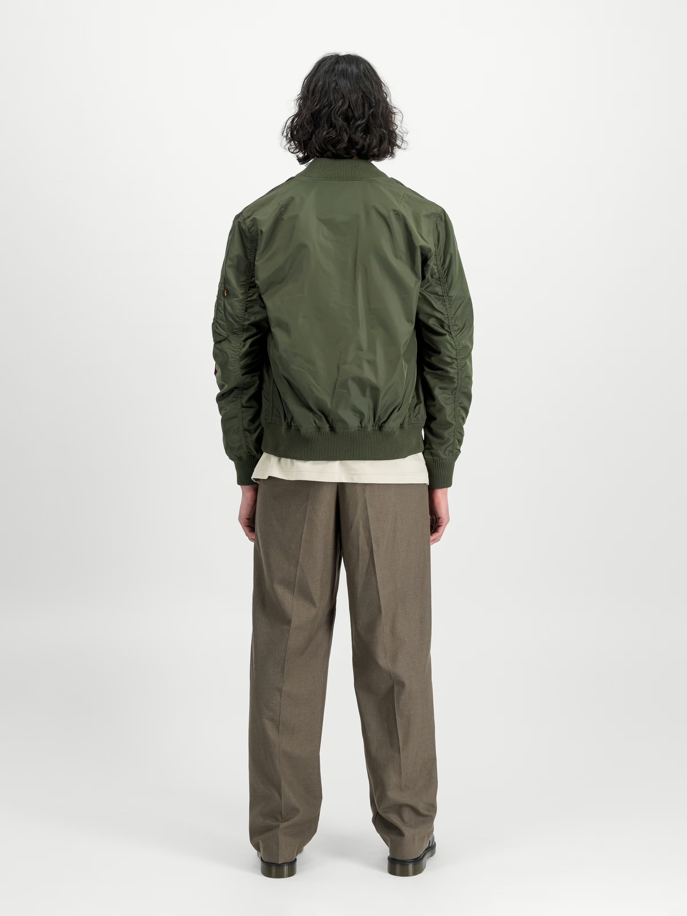 Alpha Industries MA-1 TT Two Tone Jacket - Dark Green