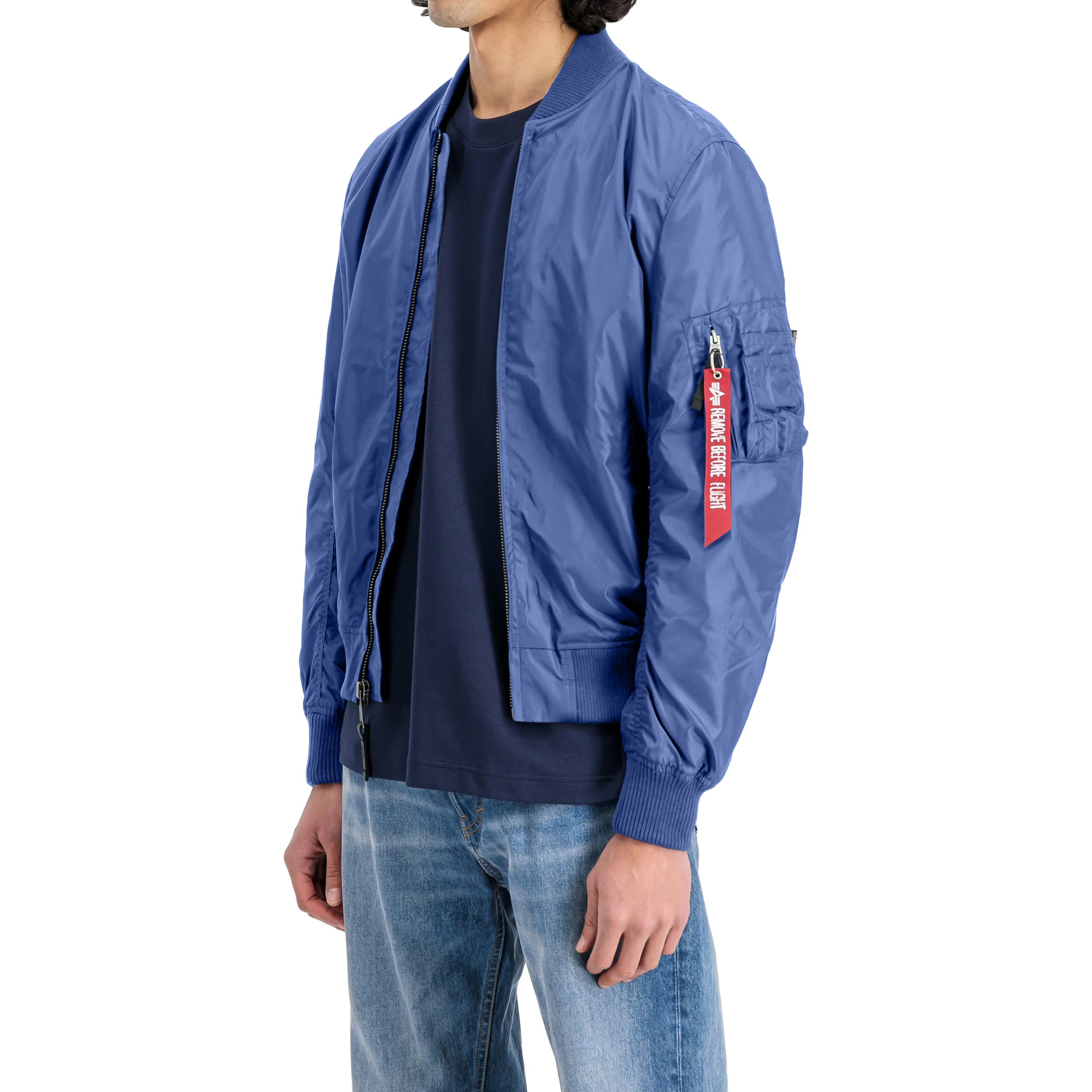 Alpha Industries MA-1 TT Two Tone Jacket - Night Purple