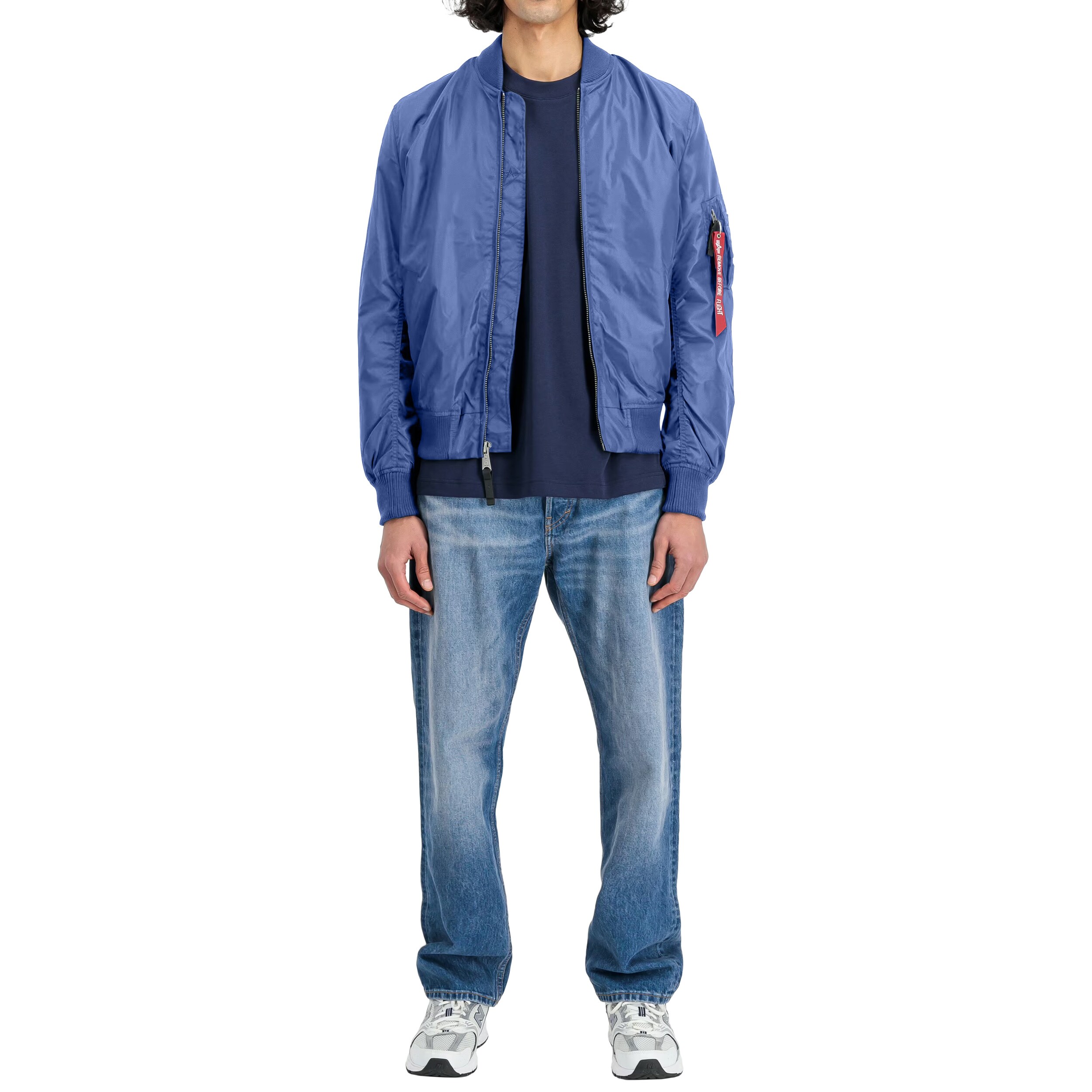 Alpha Industries MA-1 TT Two Tone Jacket - Night Purple