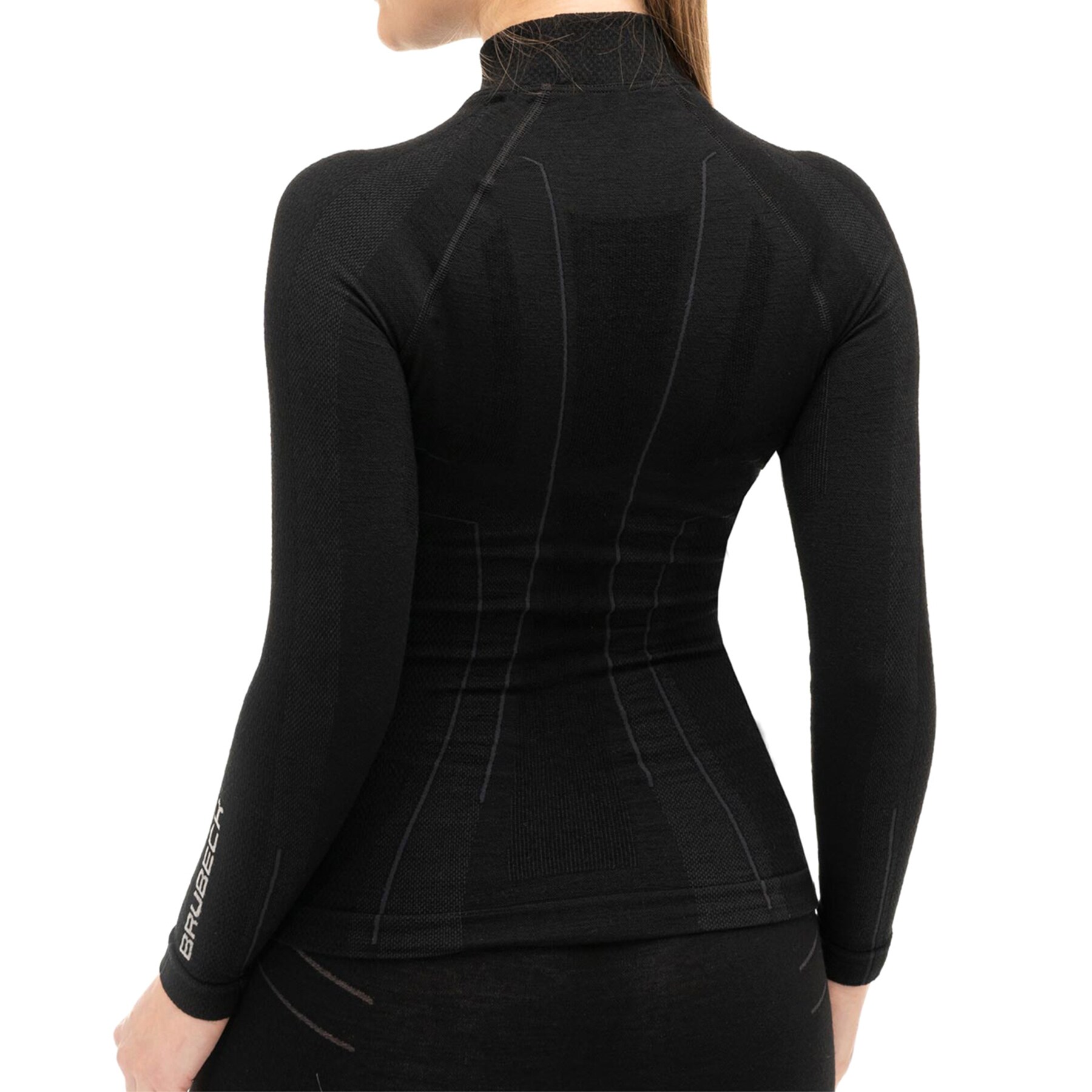 Brubeck Extreme Wool Women's Thermoactive Jersey - Black