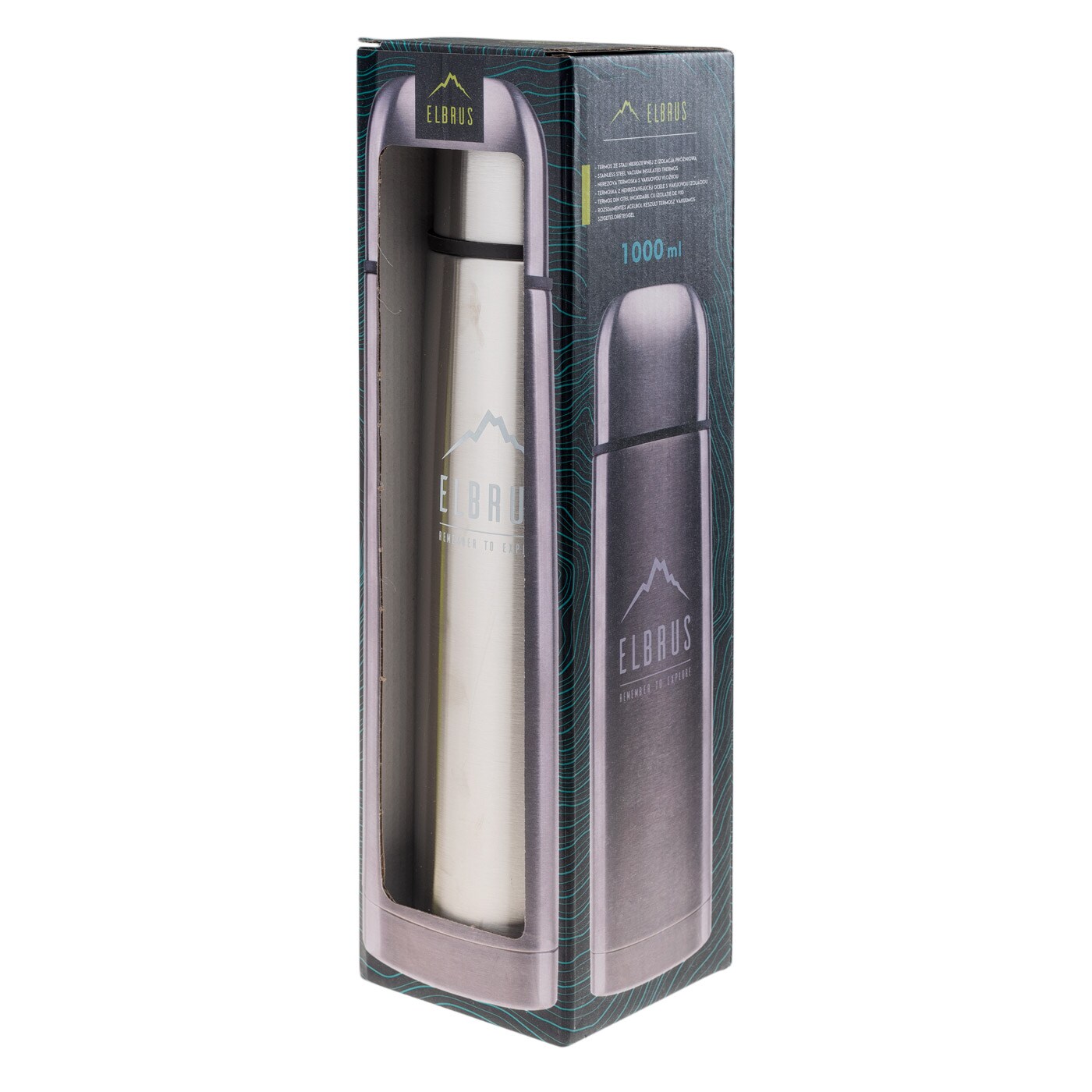 Elbrus Garde 1 l Thermos - Silver