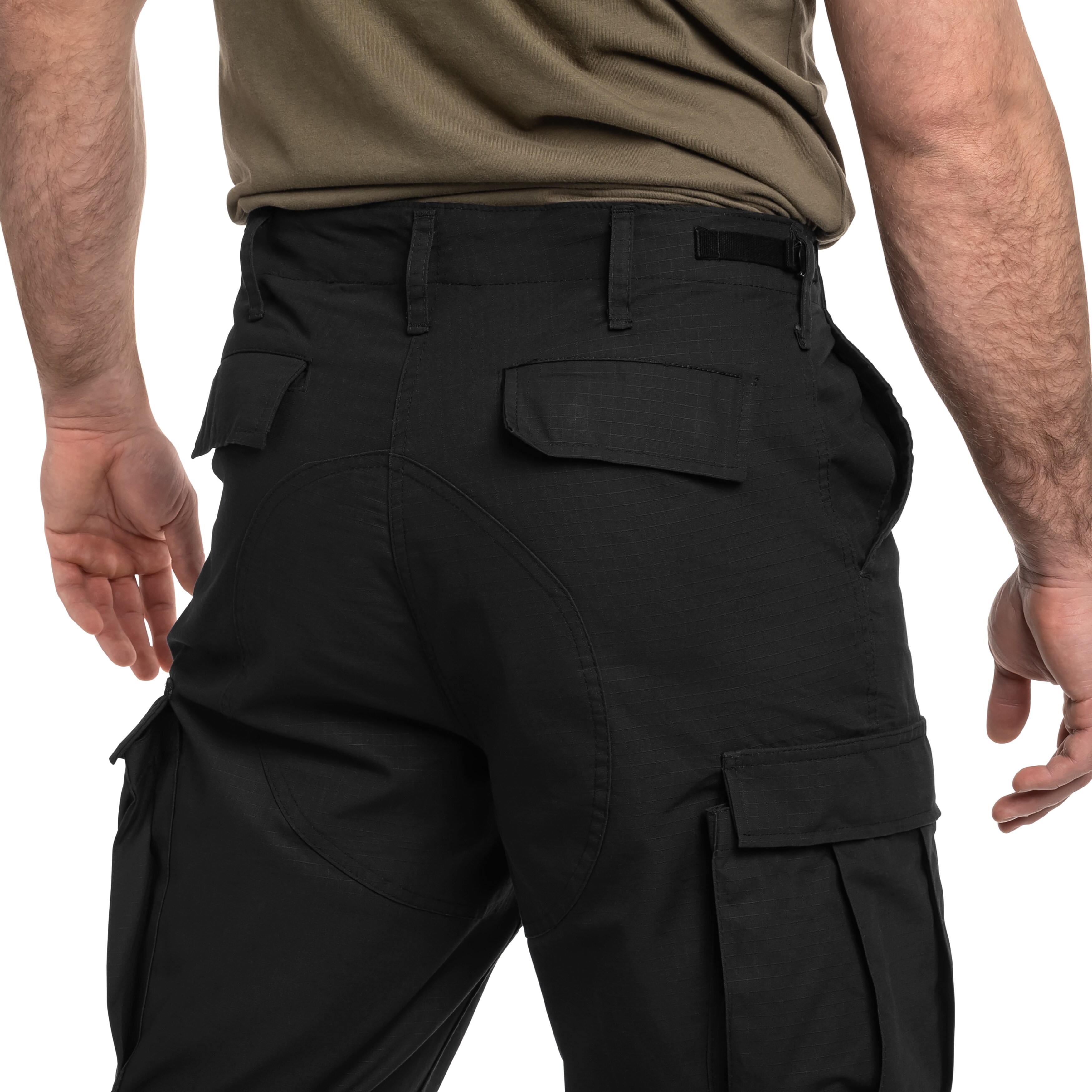 Brandit BDU Rip-Stop Trousers - Black