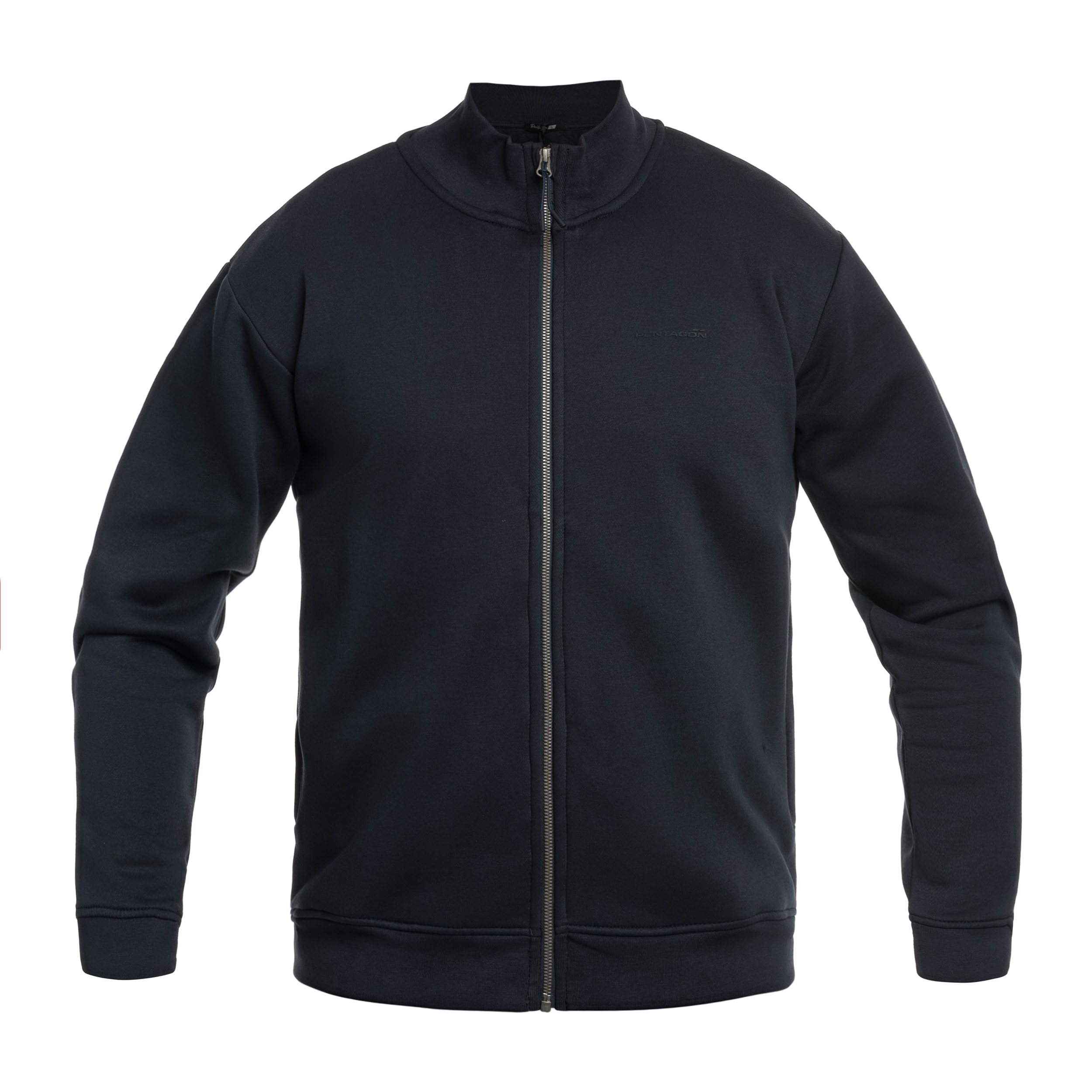 Pentagon Highneck Sweater - Midnight Blue
