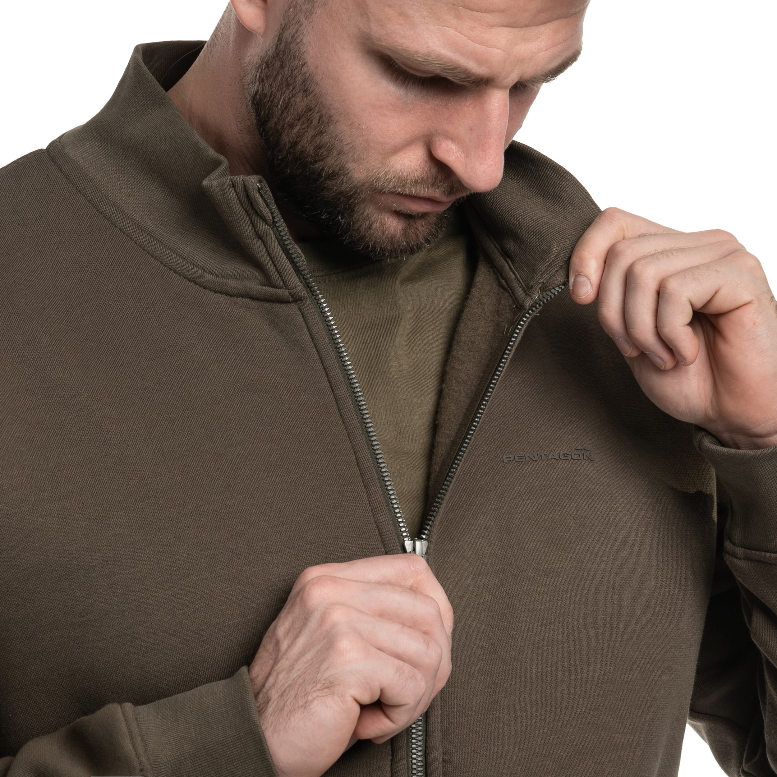 Pentagon Highneck Sweater - RAL 7013
