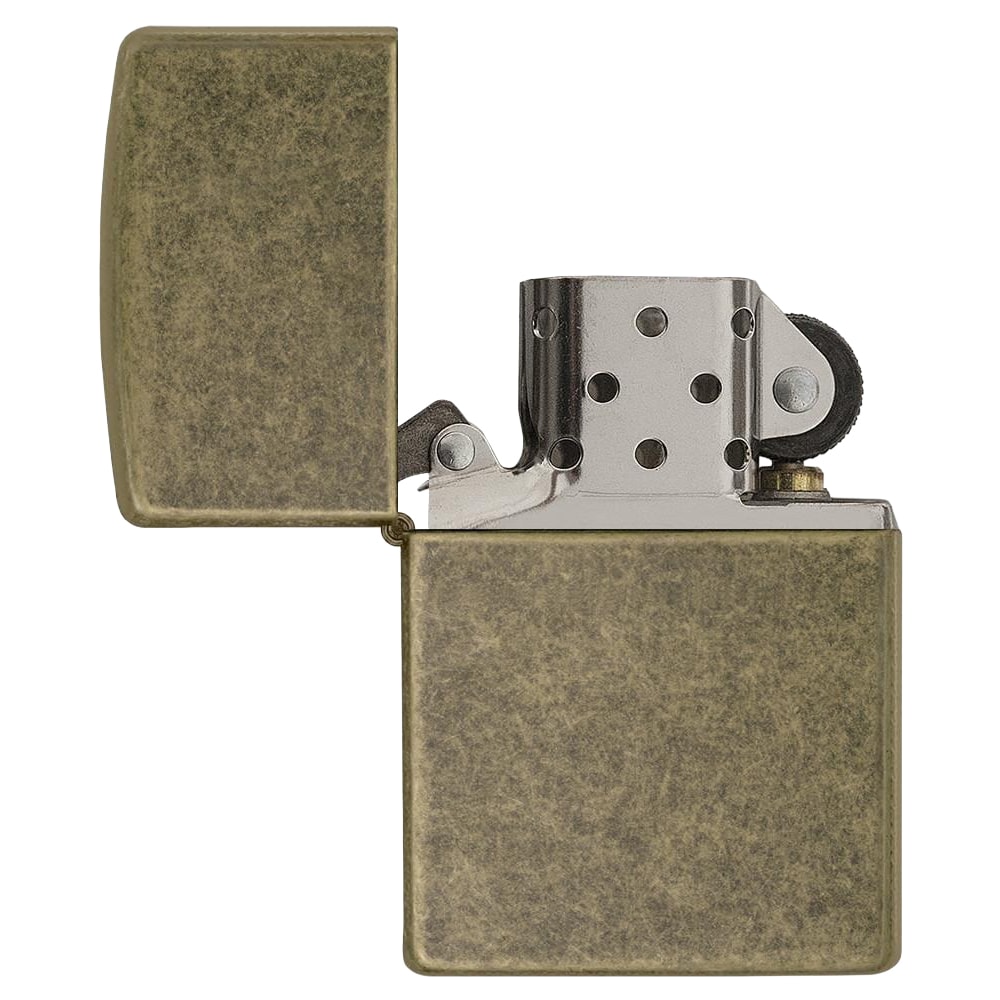 Zippo Gasoline Lighter - Classic Antique Brass