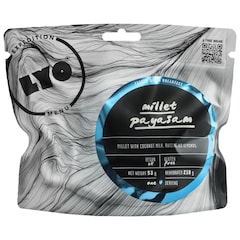 LYOFOOD Freeze-dried food millet with coconut milk with raisins and almonds