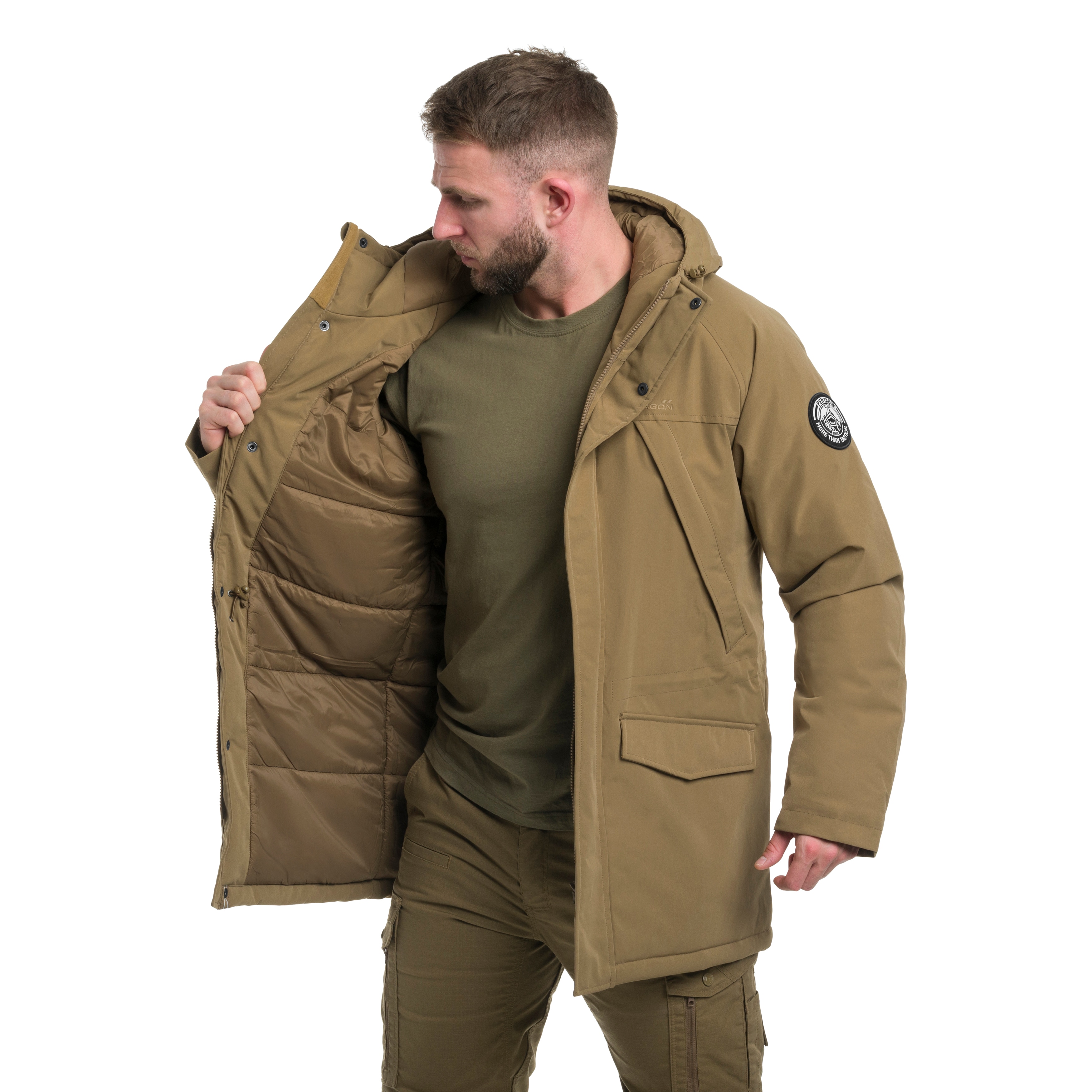 Pentagon Elements Parka Jacket - Coyote