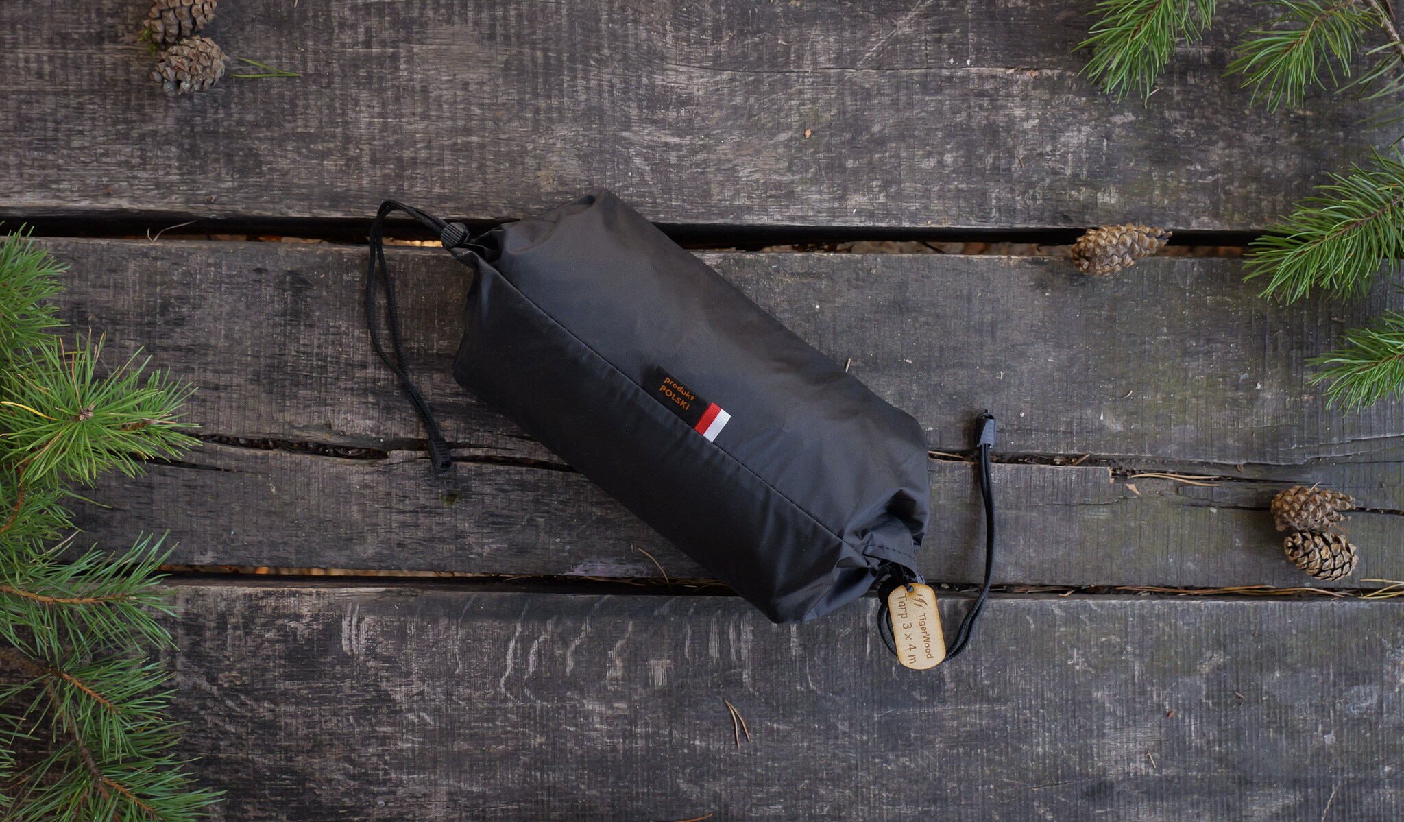 TigerWood Tarp T2 3 x 4 m - Black