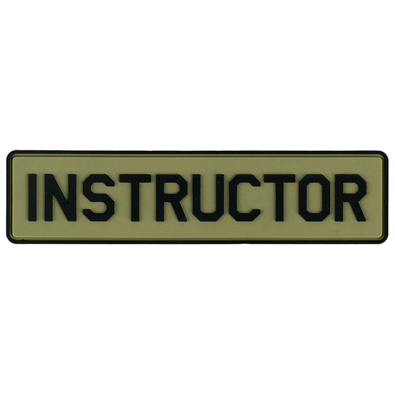 101 Inc. 3D PVC Instructor Patch