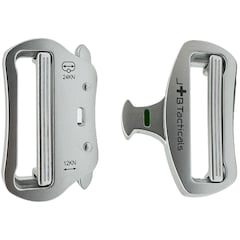 JB Tacticals Quick Release Latch Buckle - Silver