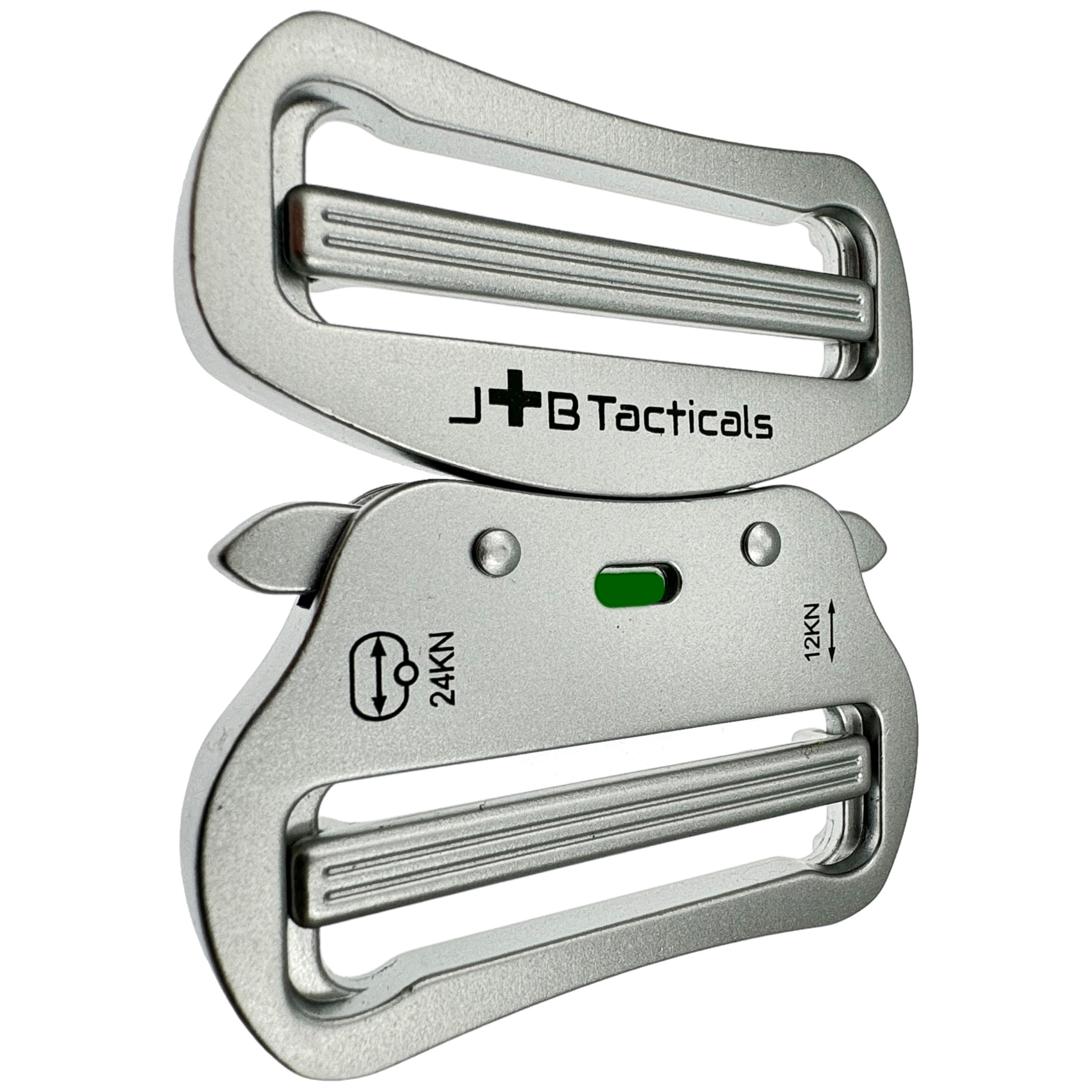 JB Tacticals Quick Release Latch Buckle - Silver