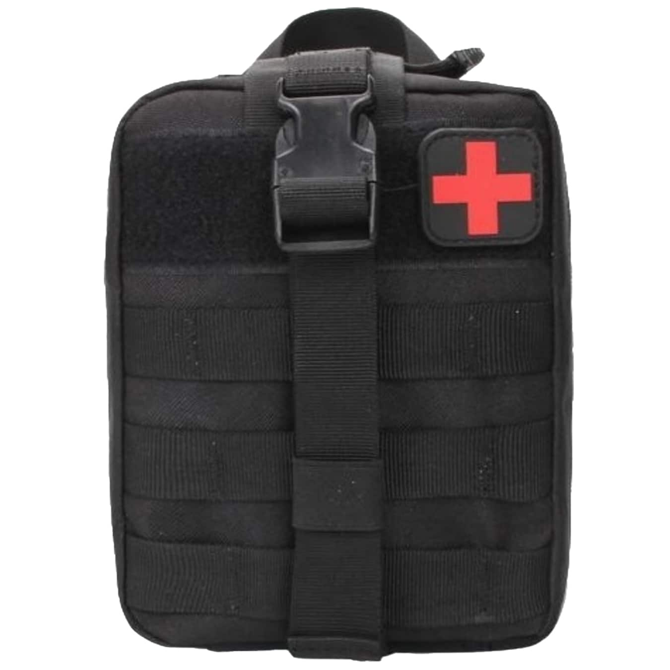 JB Tacticals Hiking First Aid Kit for the Trail - Black