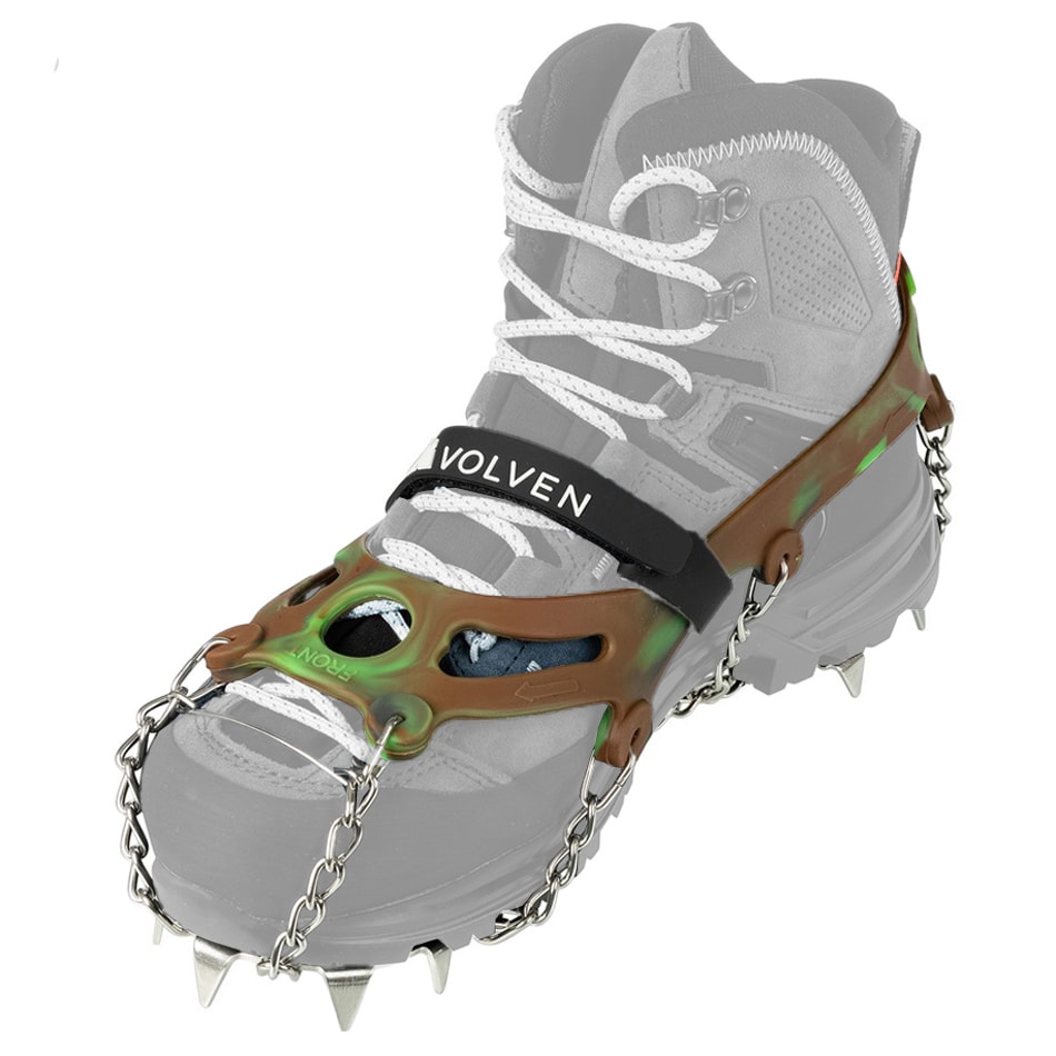 Volven Pro Traxion Hiking Crampons - Camo