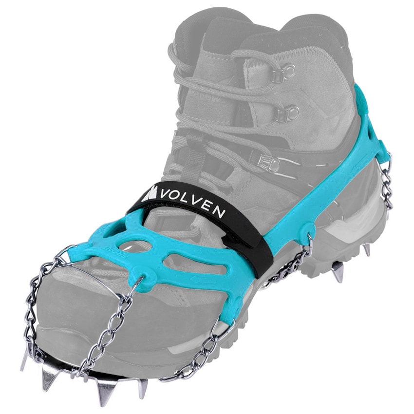 Volven Pro Traxion Hiking Crampons - Blue