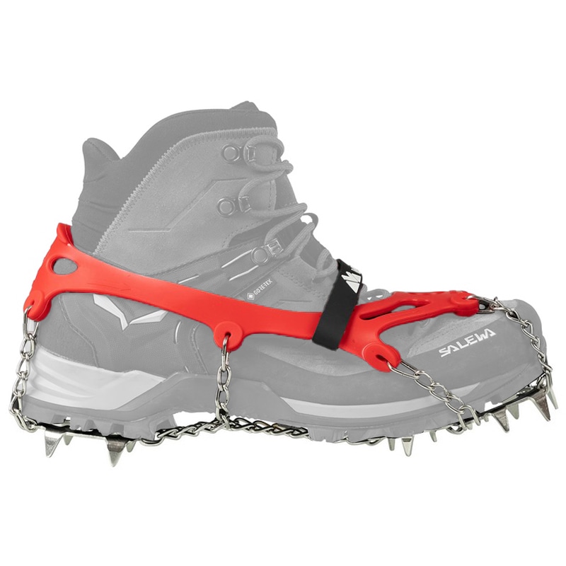 Volven Pro Traxion Hiking Crampons - Red