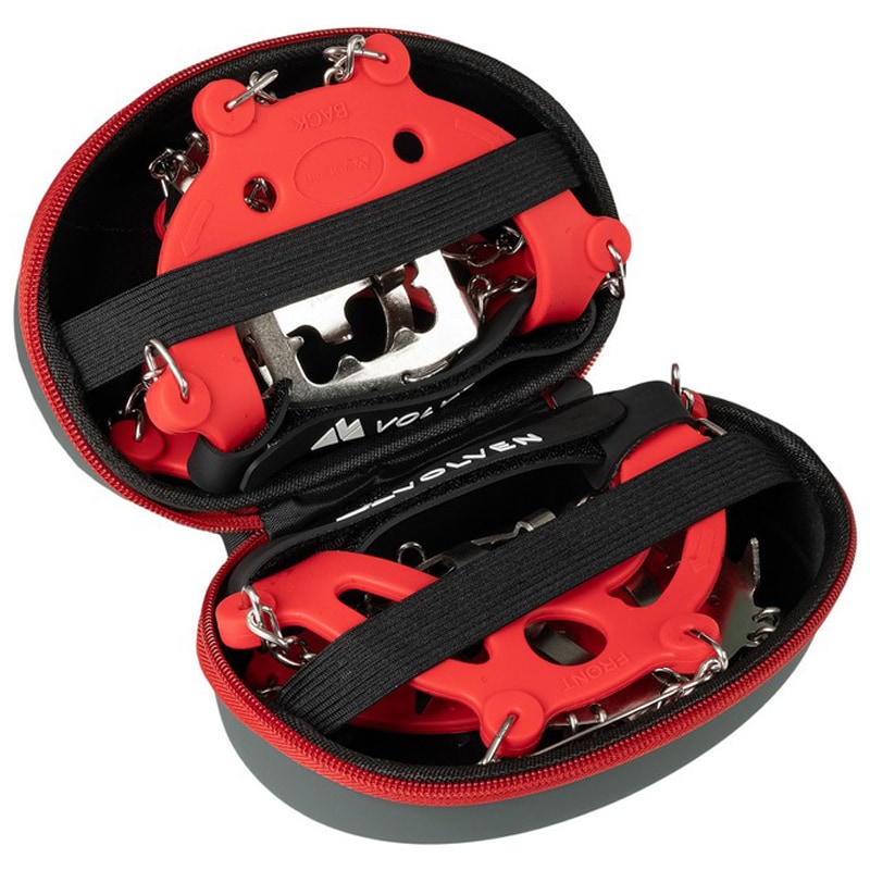 Volven Pro Traxion Hiking Crampons - Red