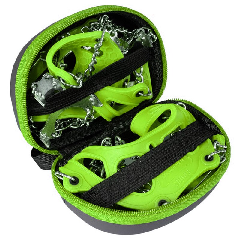 Volven Pro Traxion Lite Hiking Crampons - Green