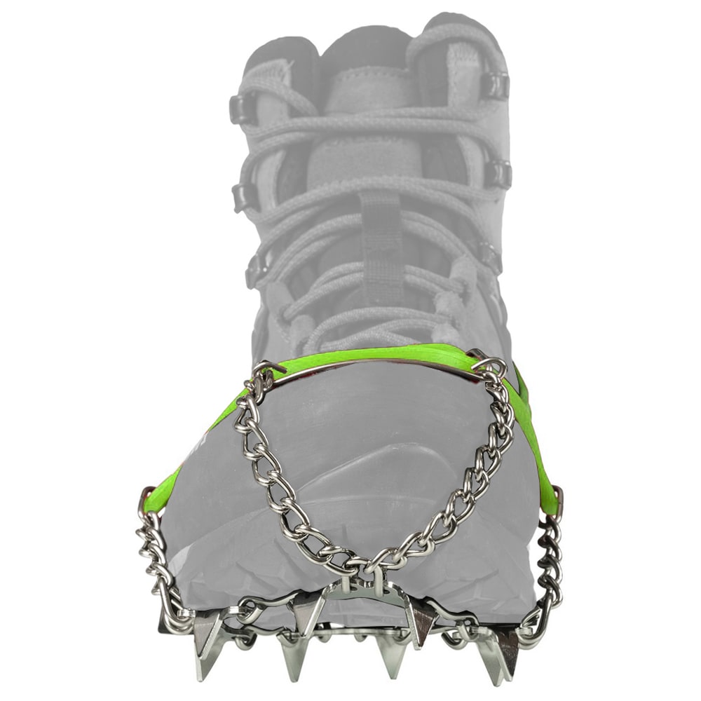 Volven Pro Traxion Lite Hiking Crampons - Green