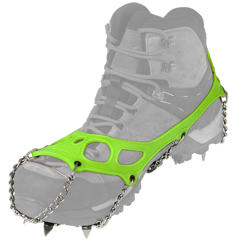 Volven Pro Traxion Lite Hiking Crampons - Green