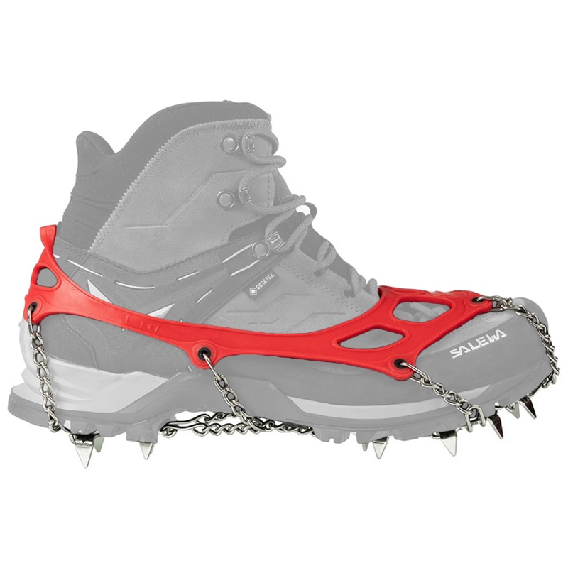 Volven Pro Traxion Lite Hiking Crampons - Red