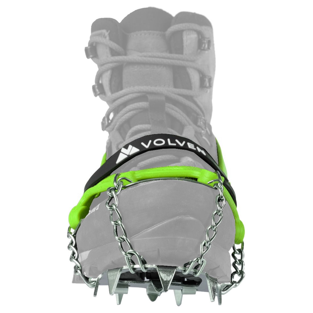 Volven Pro Traxion Hiking Crampons - Green