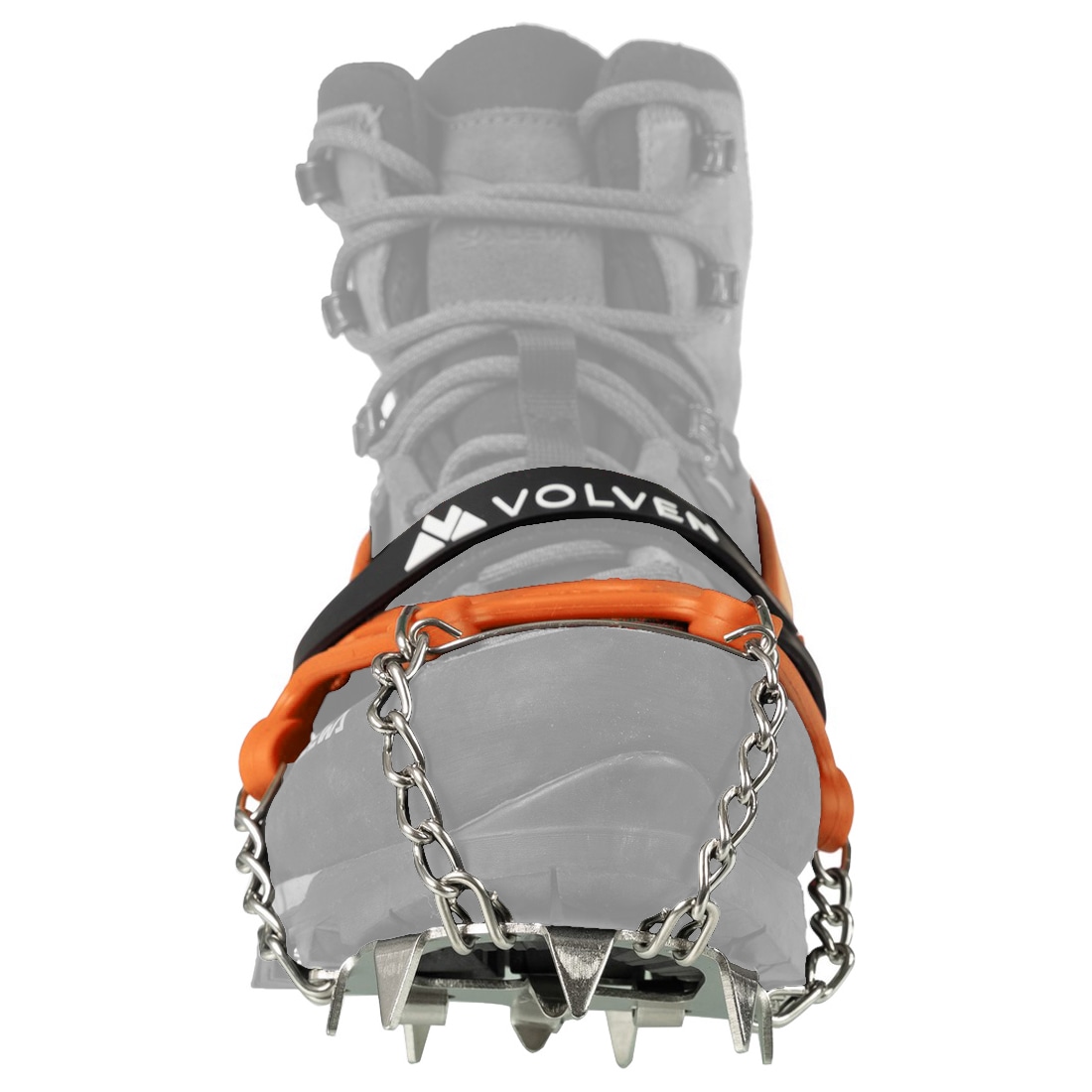 Volven Pro Traxion Hiking Crampons - Orange