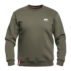 Alpha Industries Basic Sweater Small Logo - Dark Olive