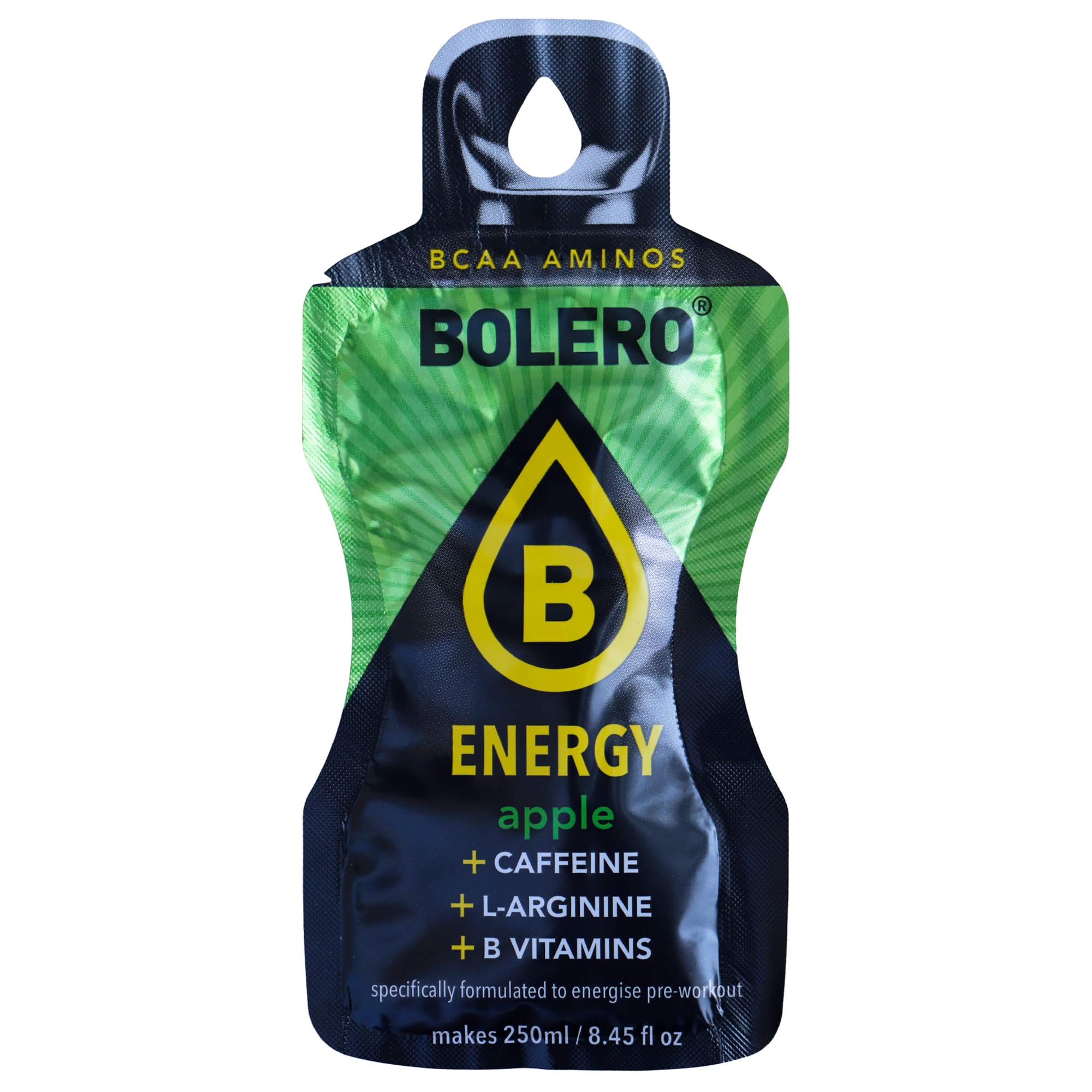 Bolero Energy Apple Powdered Drink with stevia 7 g