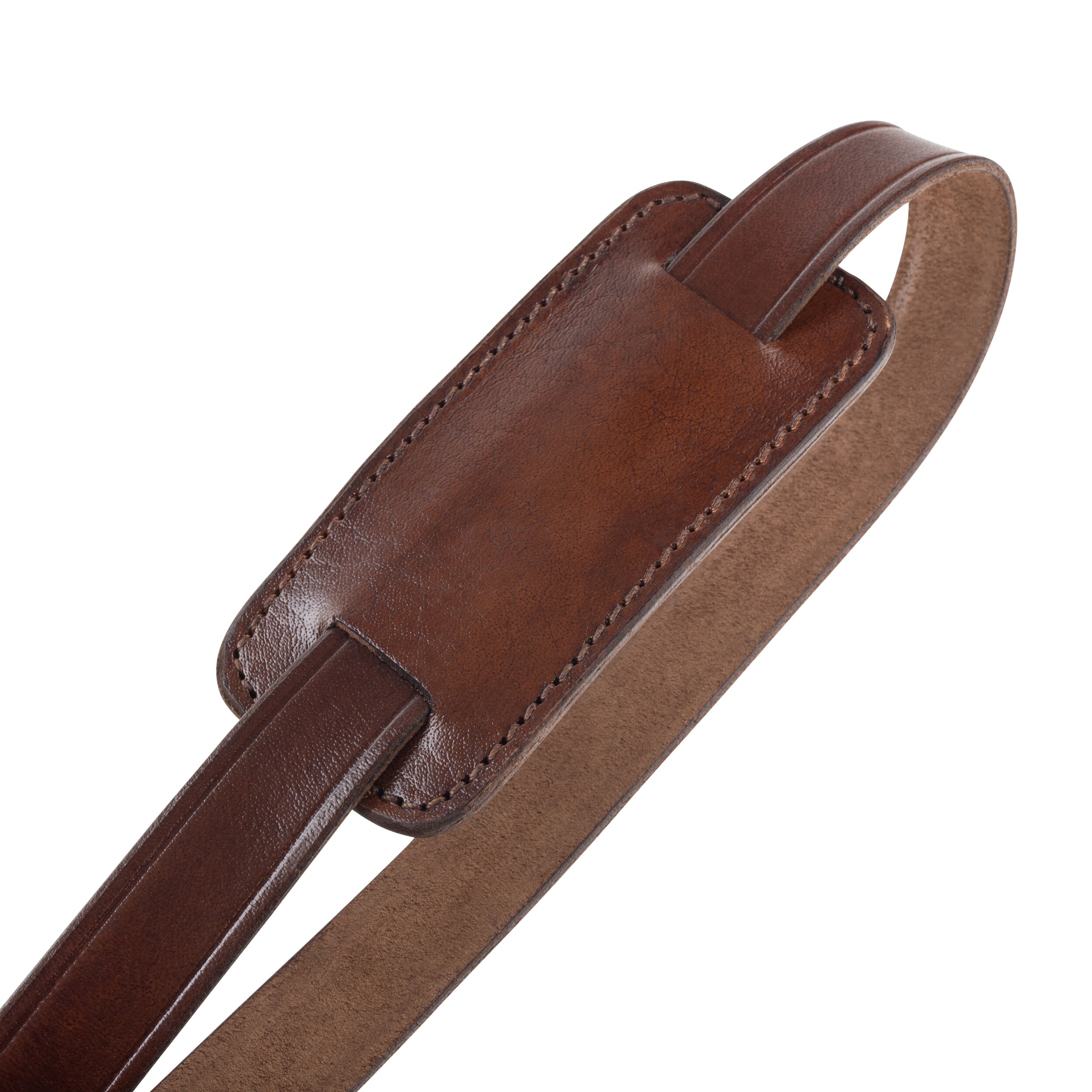 Mil-Tec Leather Shoulder Bag - Brown