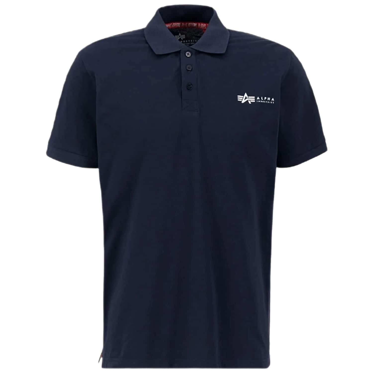 Alpha Industries Basic Small Logo Polo Shirt - Replica Blue