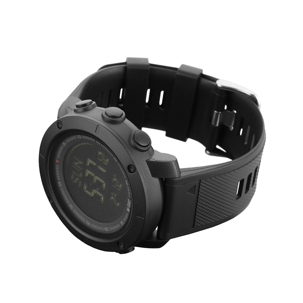 M-Tac Tactical Watch with 2095 Compass - Black