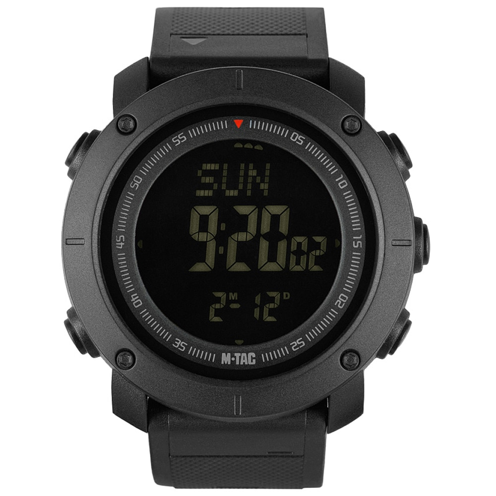 M-Tac Tactical Watch with 2095 Compass - Black