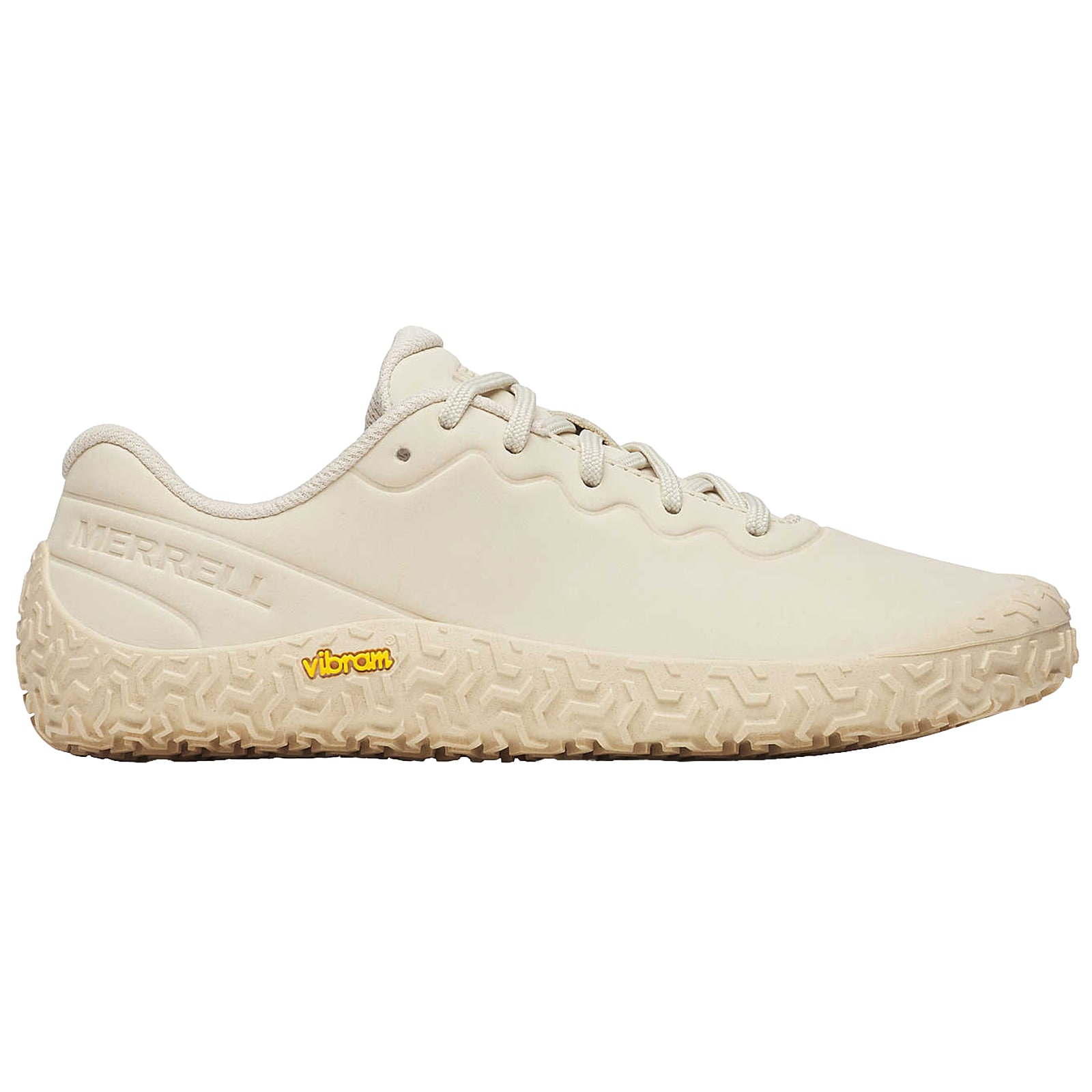 Merrell Vapor Glove 6 Leather Women's Shoes - Eggshell