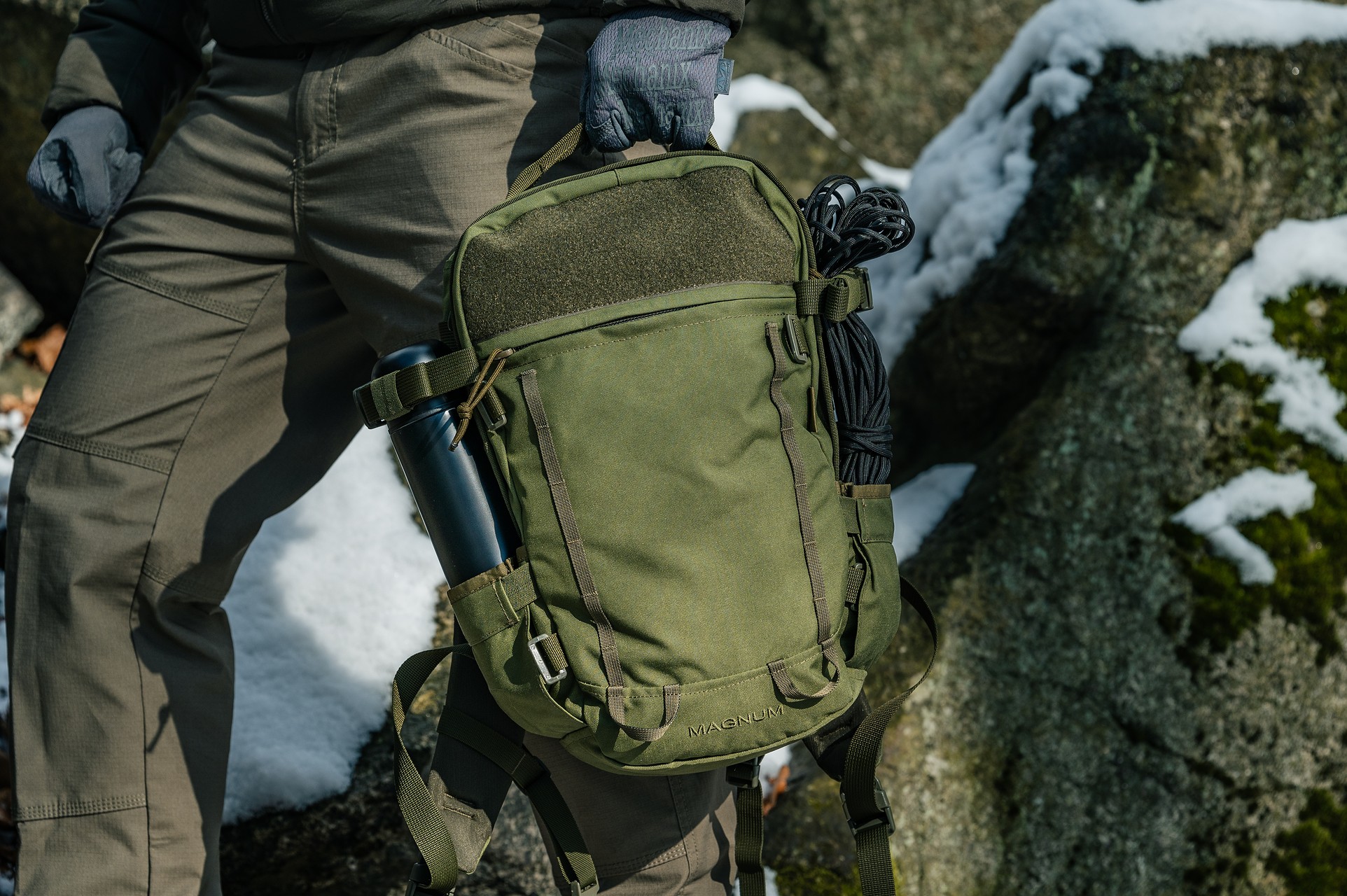 Wisport Magnum Backpack 17 l - Olive Green