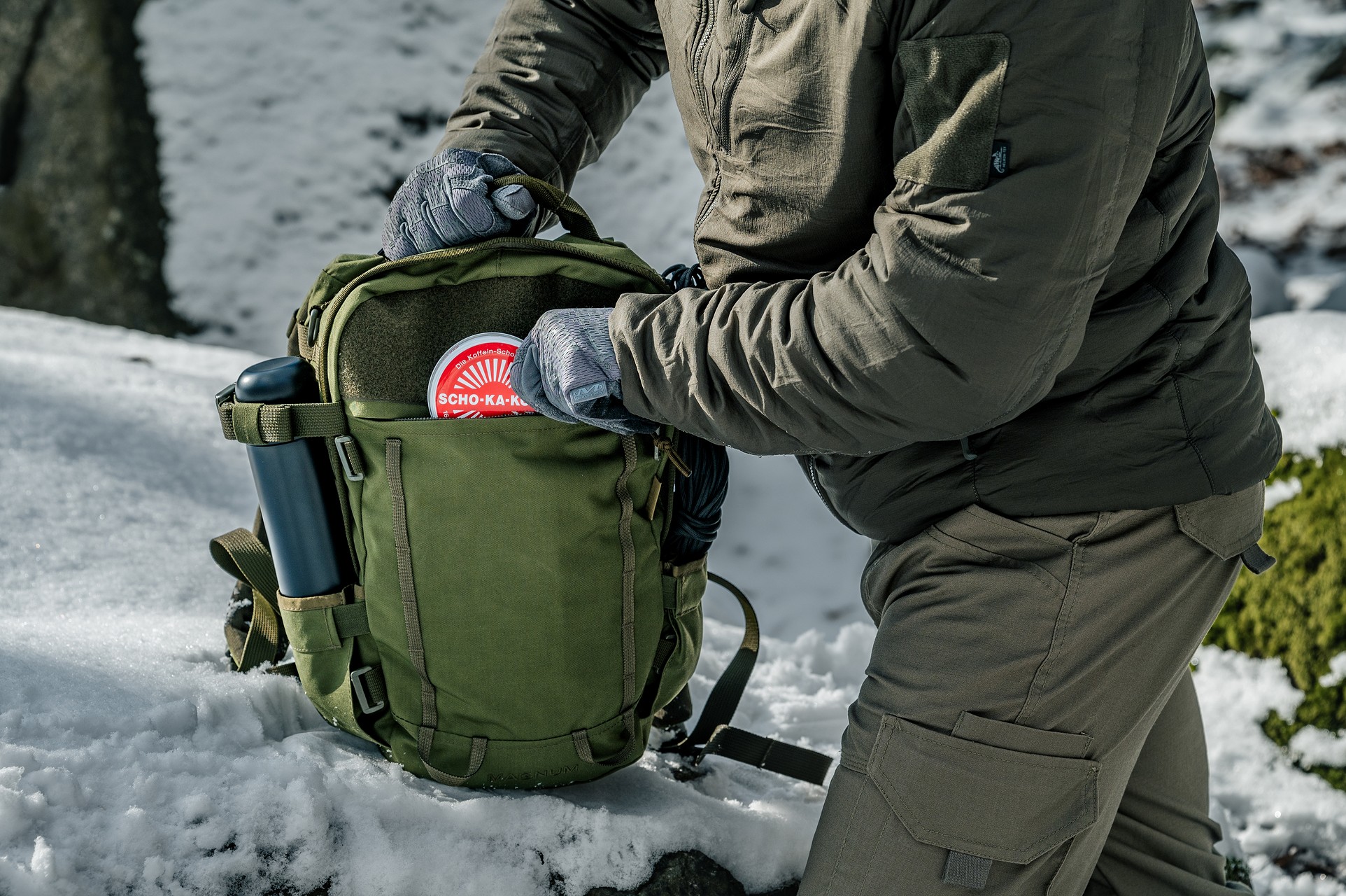 Wisport Magnum Backpack 17 l - Olive Green