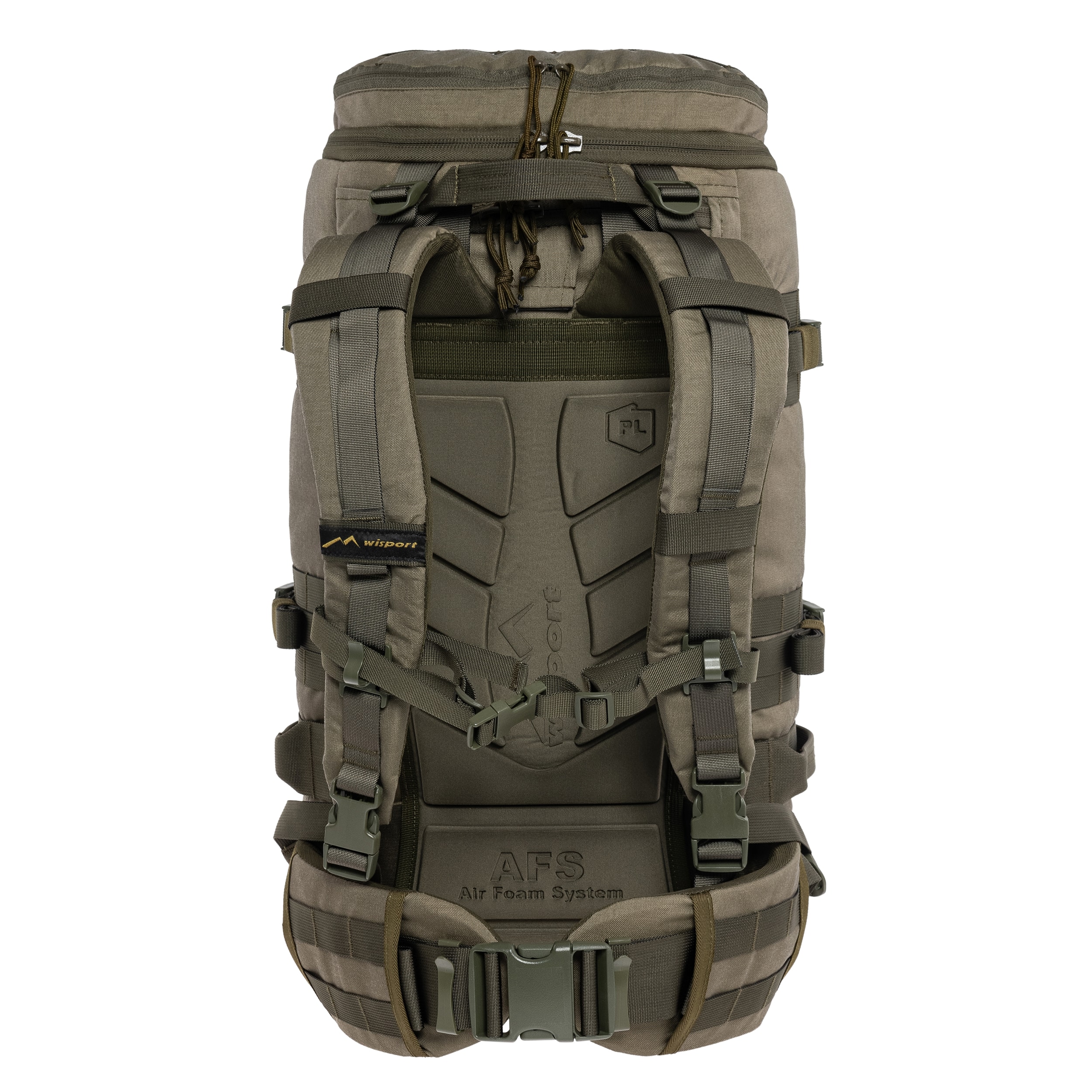 Wisport Zipper Fox 42 Backpack 40 l - RAL 7013 - Buy Online