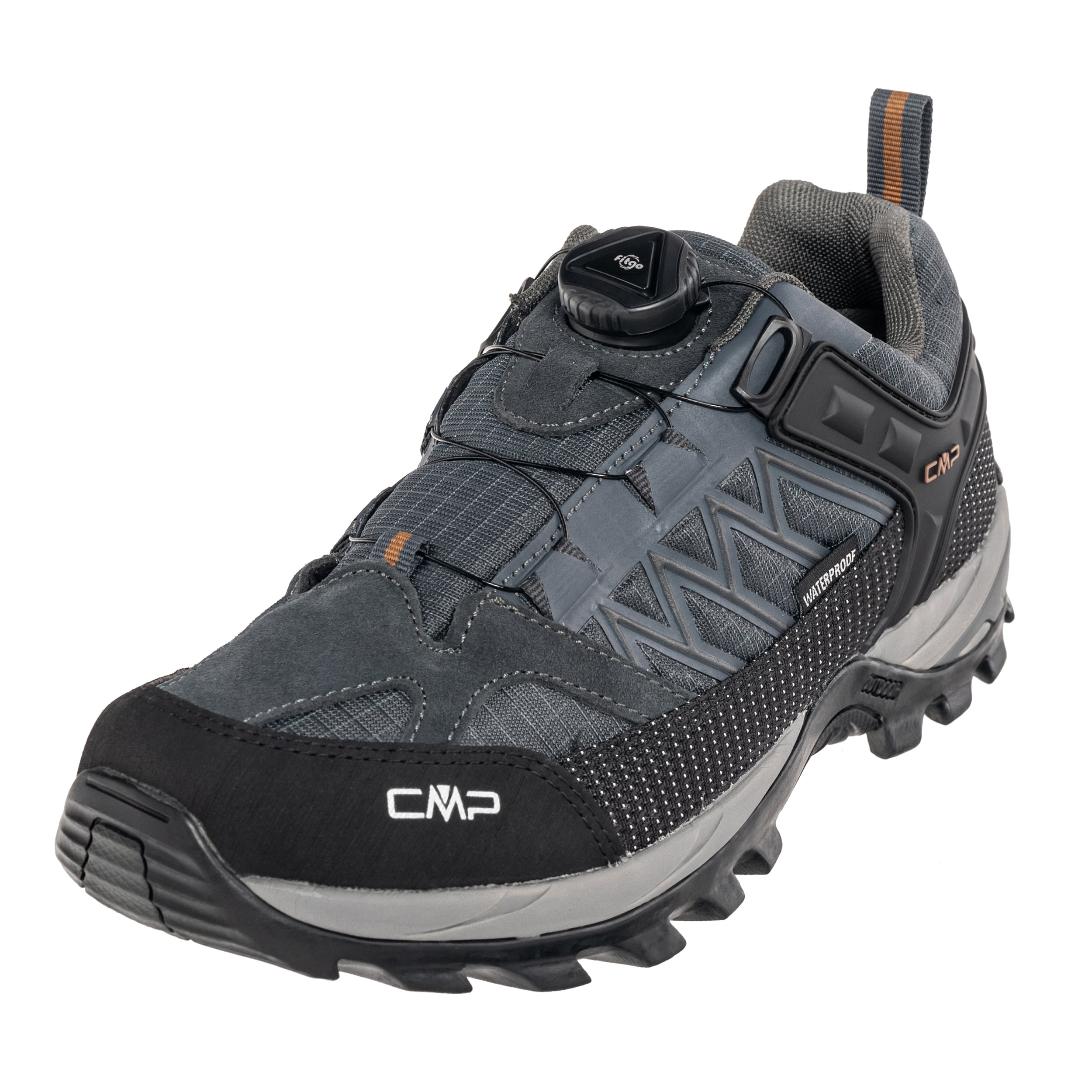 CMP Rigel Fitgo Trekking Shoes - Antracite/Arabica
