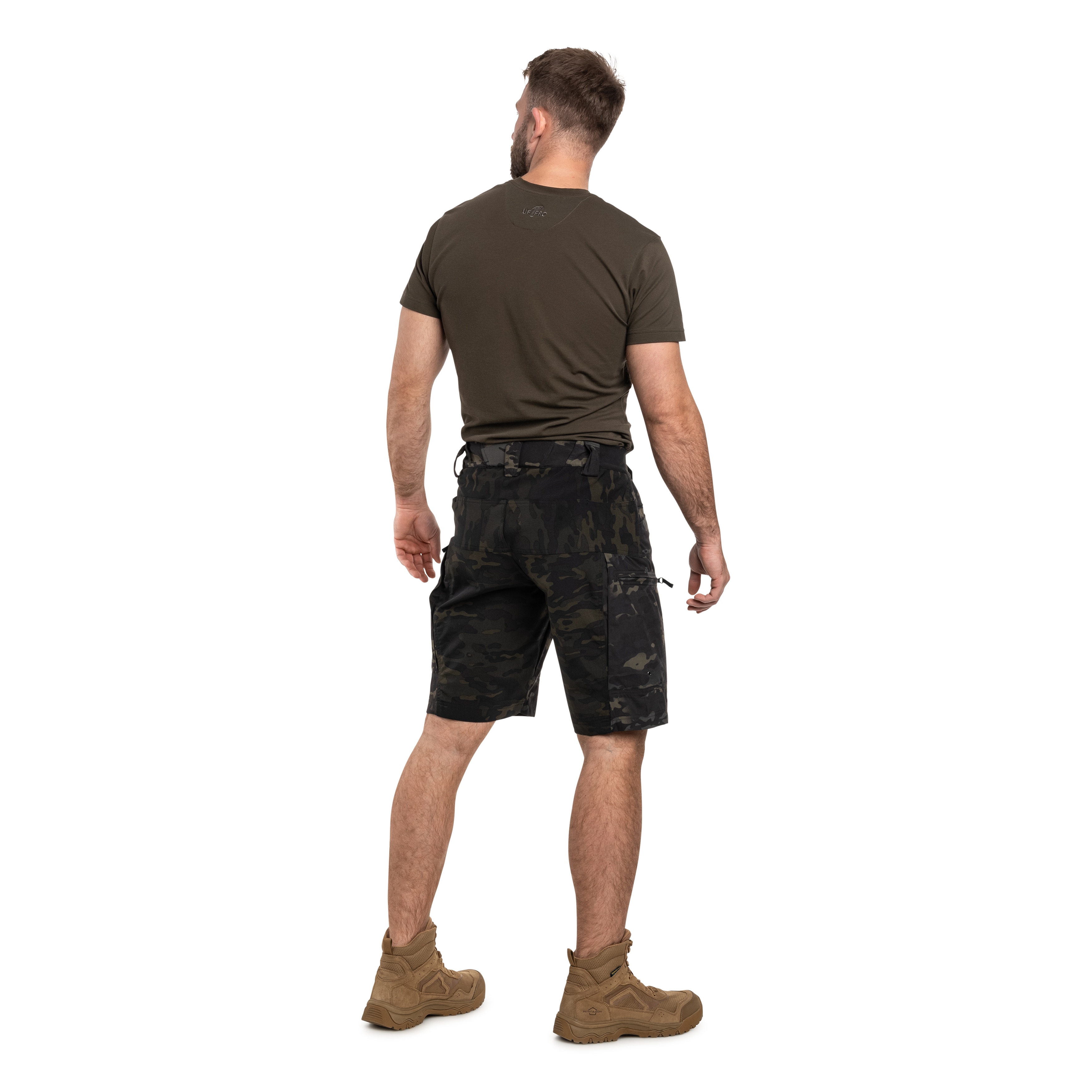 UF PRO P-40 Ranger Tactical Shorts - MultiCam Black