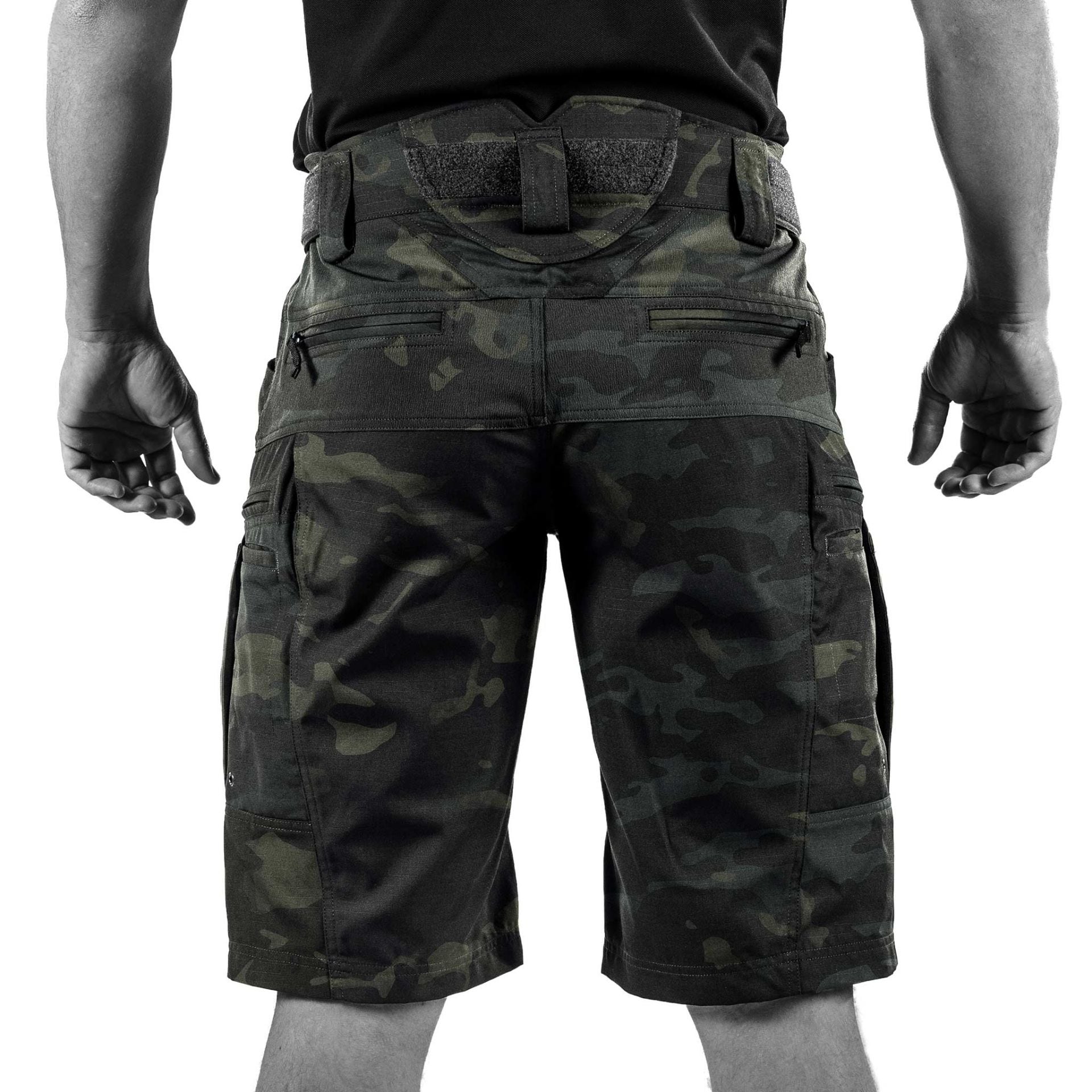 UF PRO P-40 Gen.2 Tactical Shorts - MultiCam Black