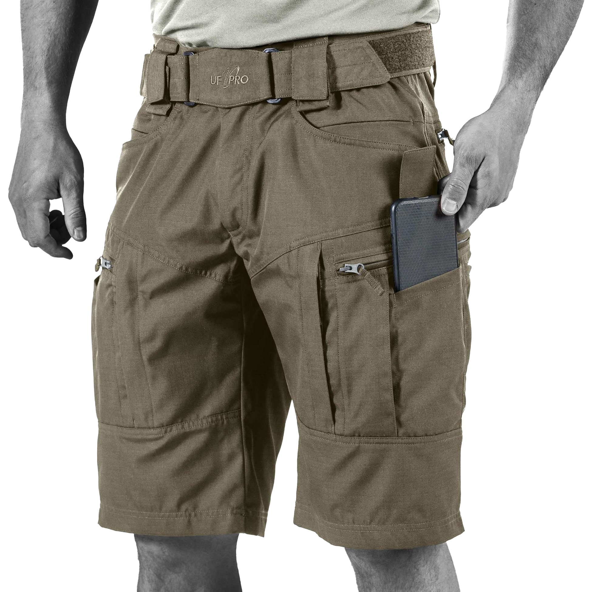 UF PRO P-40 Gen.2 Tactical Shorts - Brown Grey