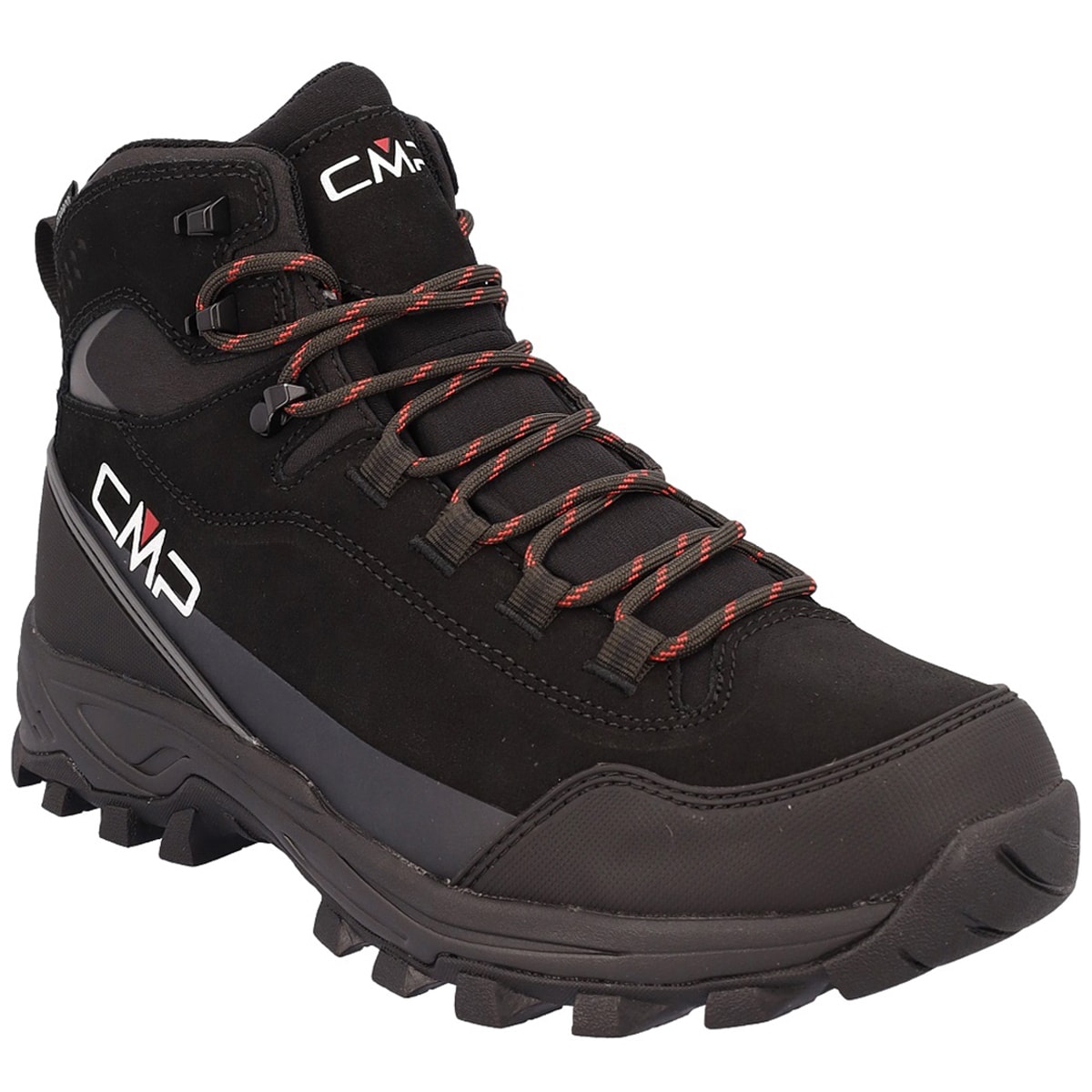 CMP Myzar Mid Waterproof Boots - Nero/Ferrari