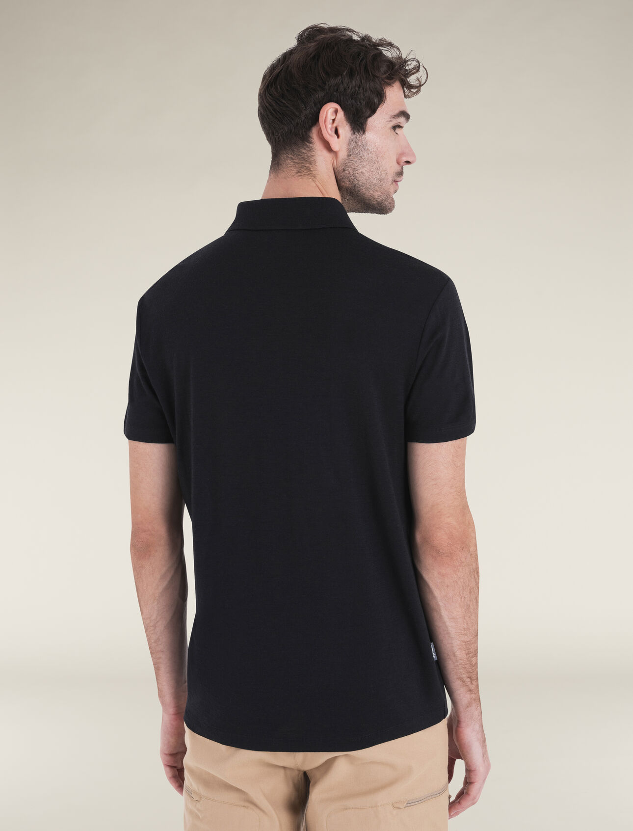 Icebreaker Merino 150 Tech Lite Short Sleeve Polo - Black