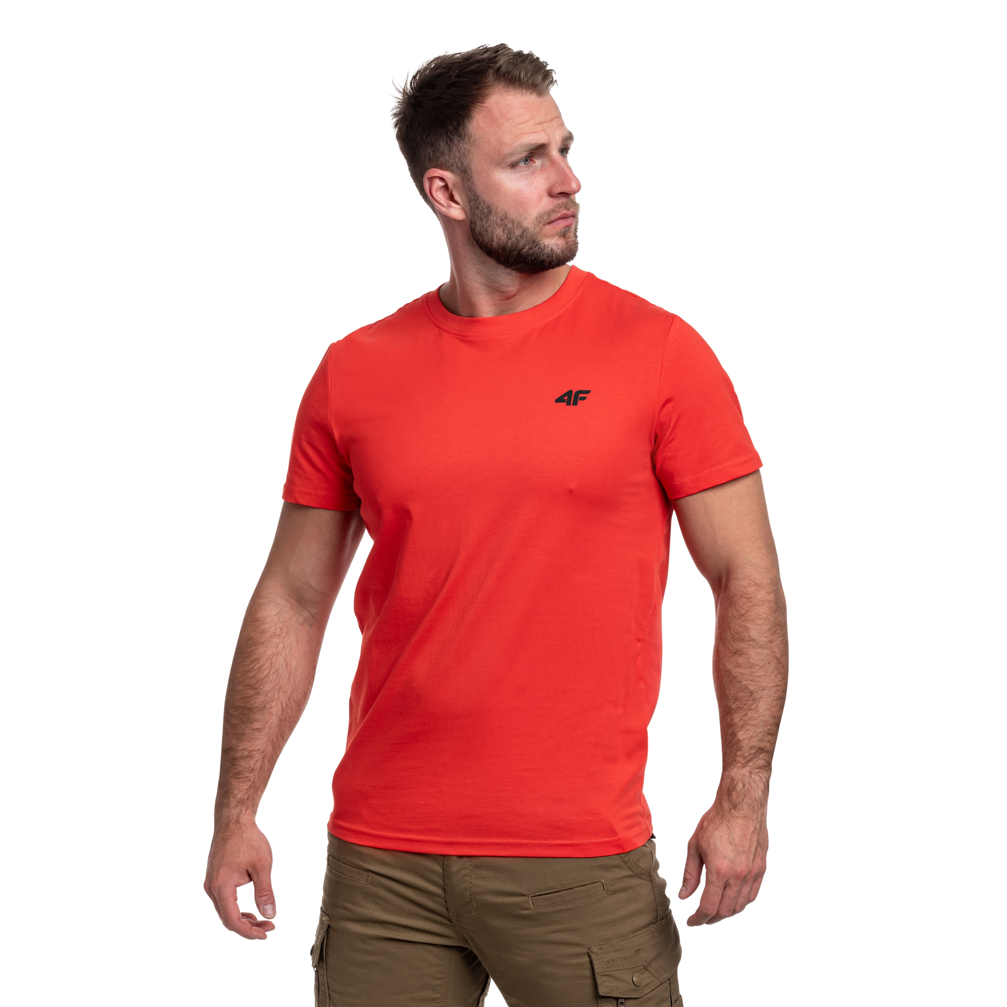 4F TTSHM2256 T-Shirt - Red