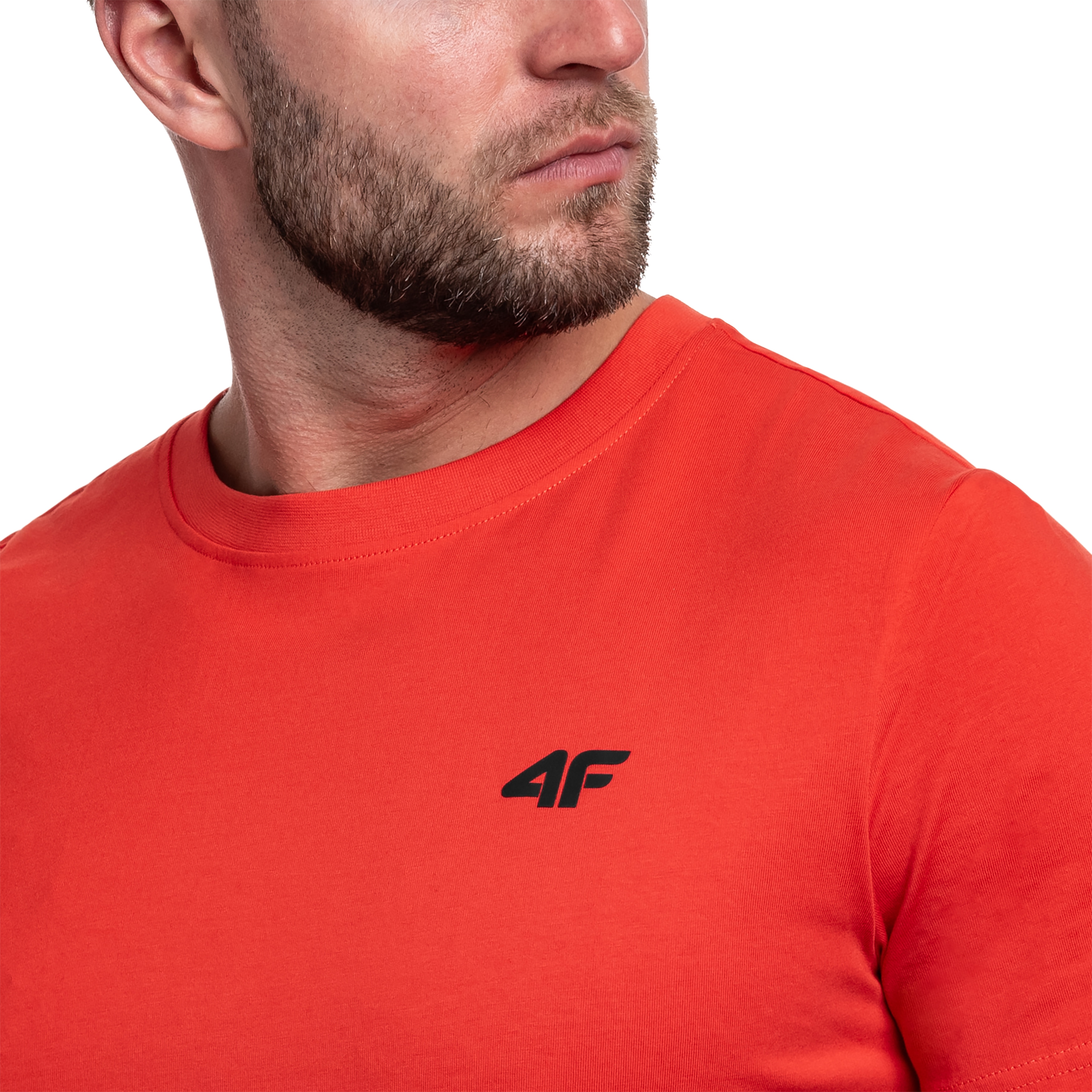 4F TTSHM2256 T-Shirt - Red