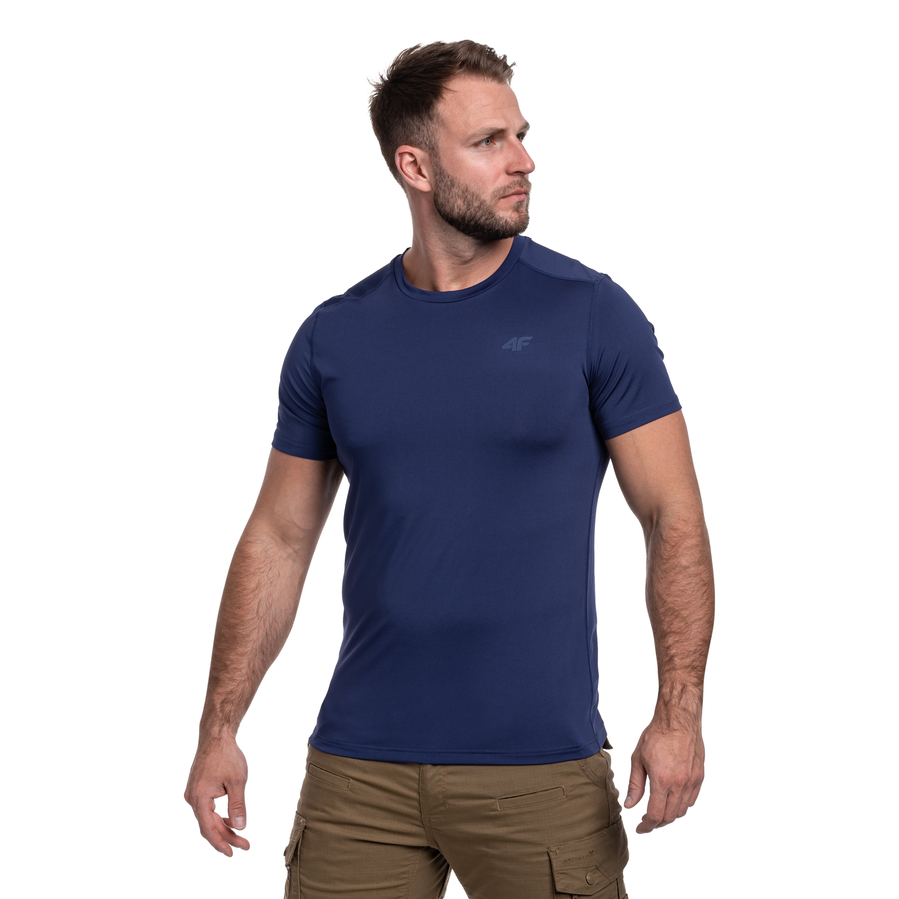 4F TFTSM1343 Thermal T-shirt - Dark Navy Blue