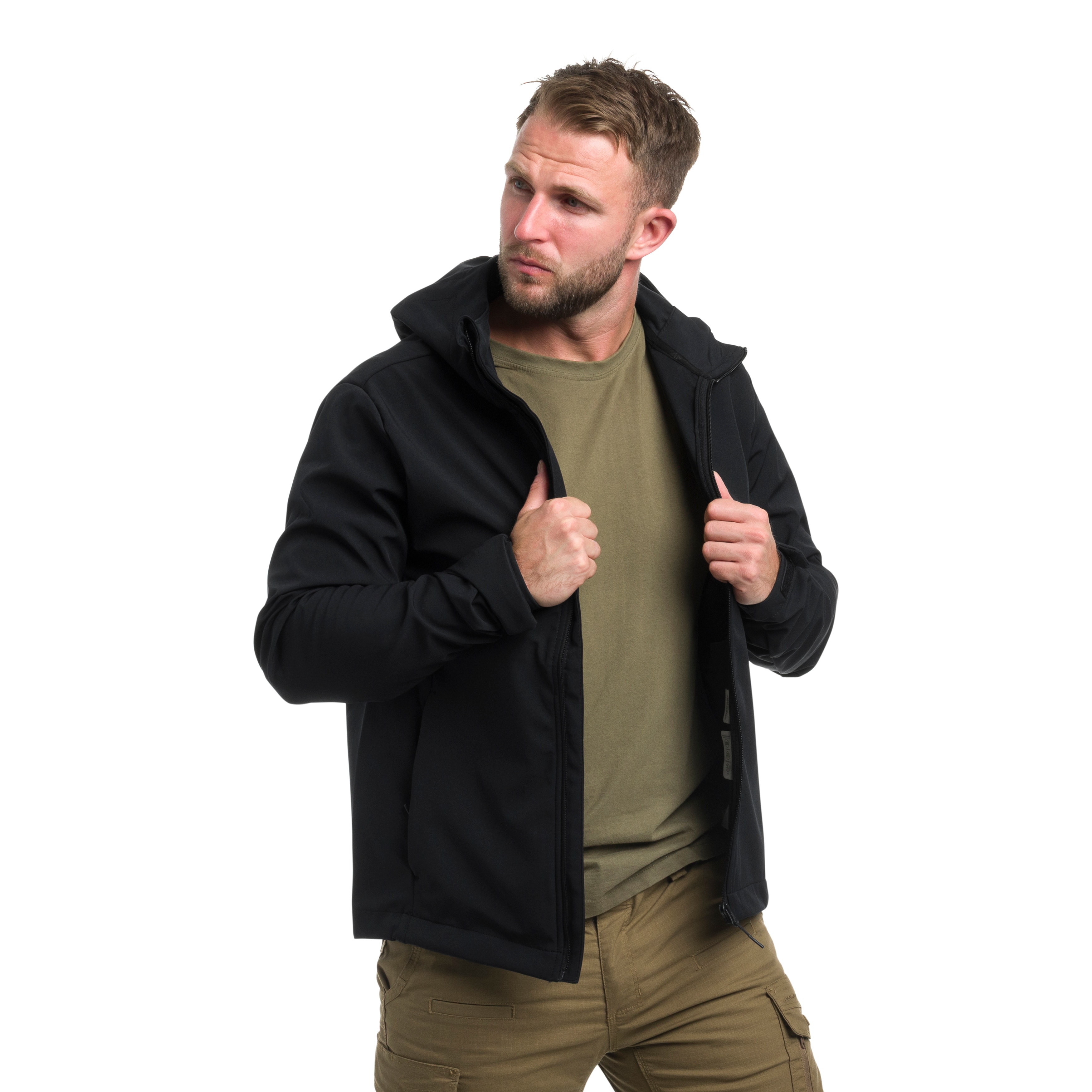 4F Softshell M324 Jacket - Black